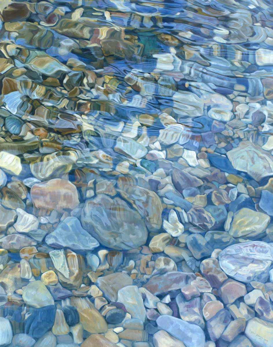 Streambed  II - Open Edition Canvas Print - Image 3