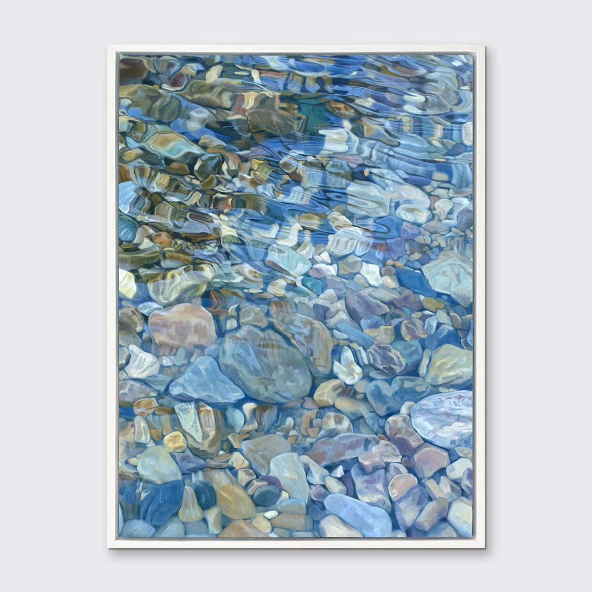 Streambed  II - Open Edition Canvas Print - Image 4