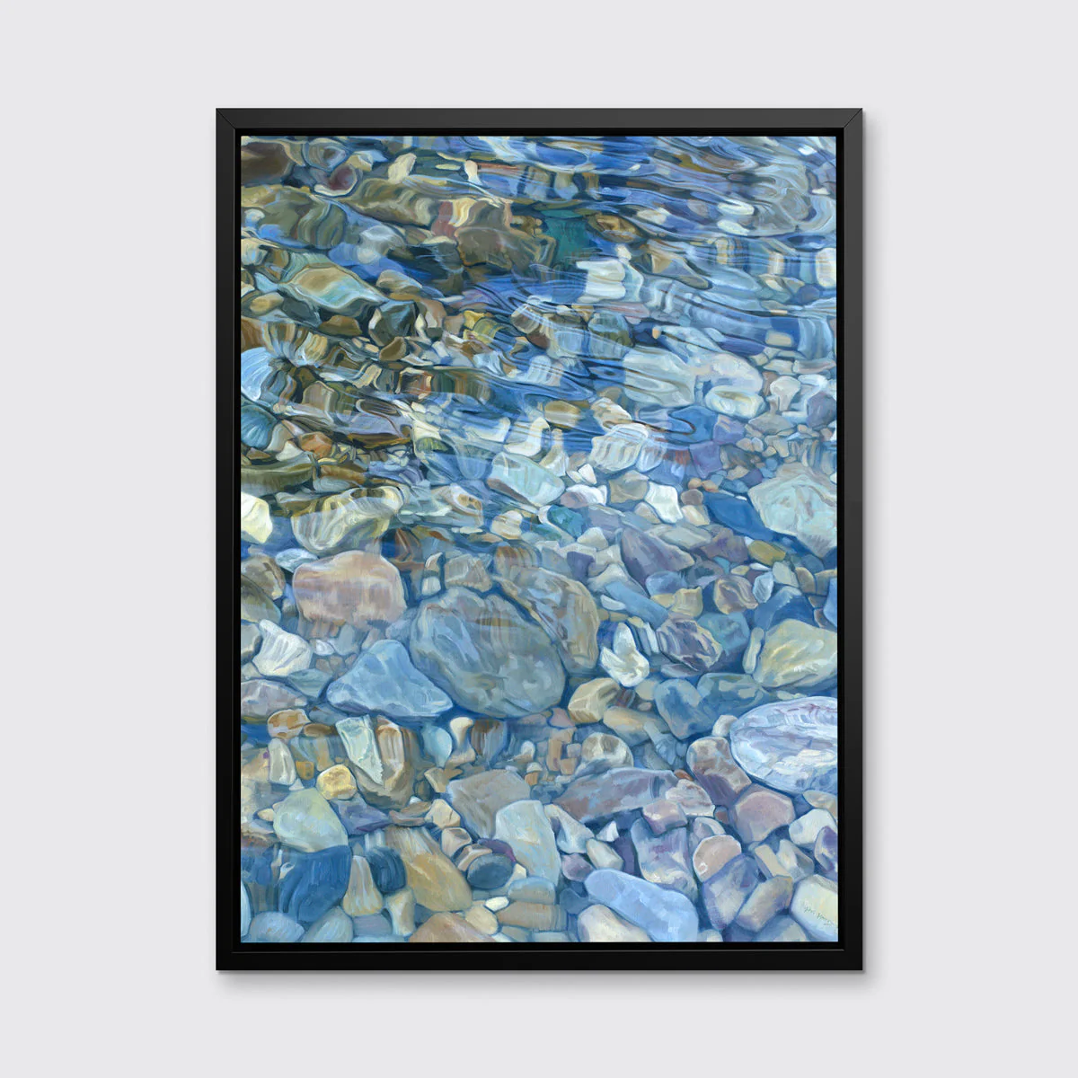 Streambed  II - Open Edition Canvas Print - Image 5