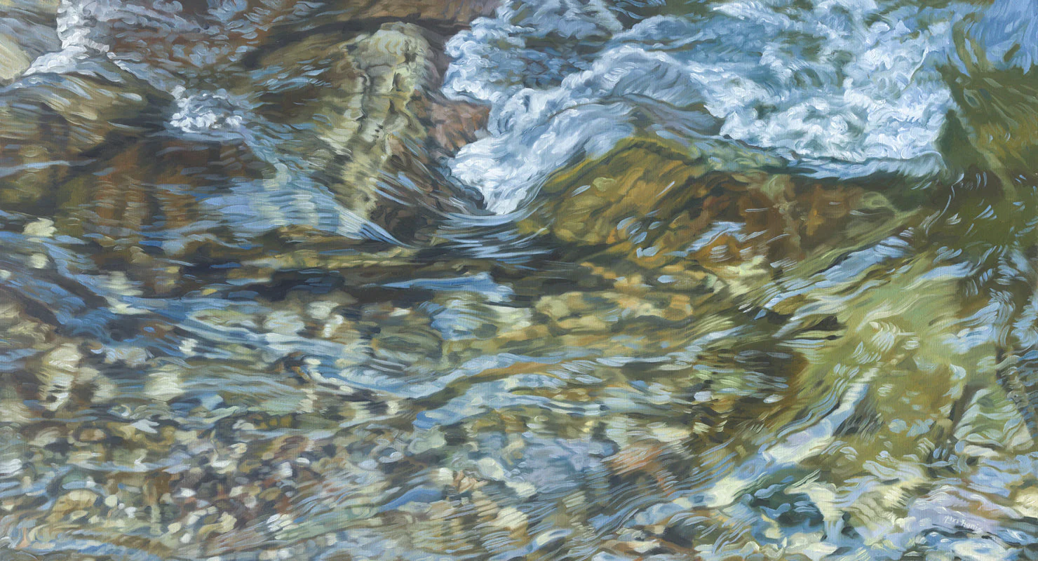 Streambed III - Limited Edition Canvas Print - Image 3