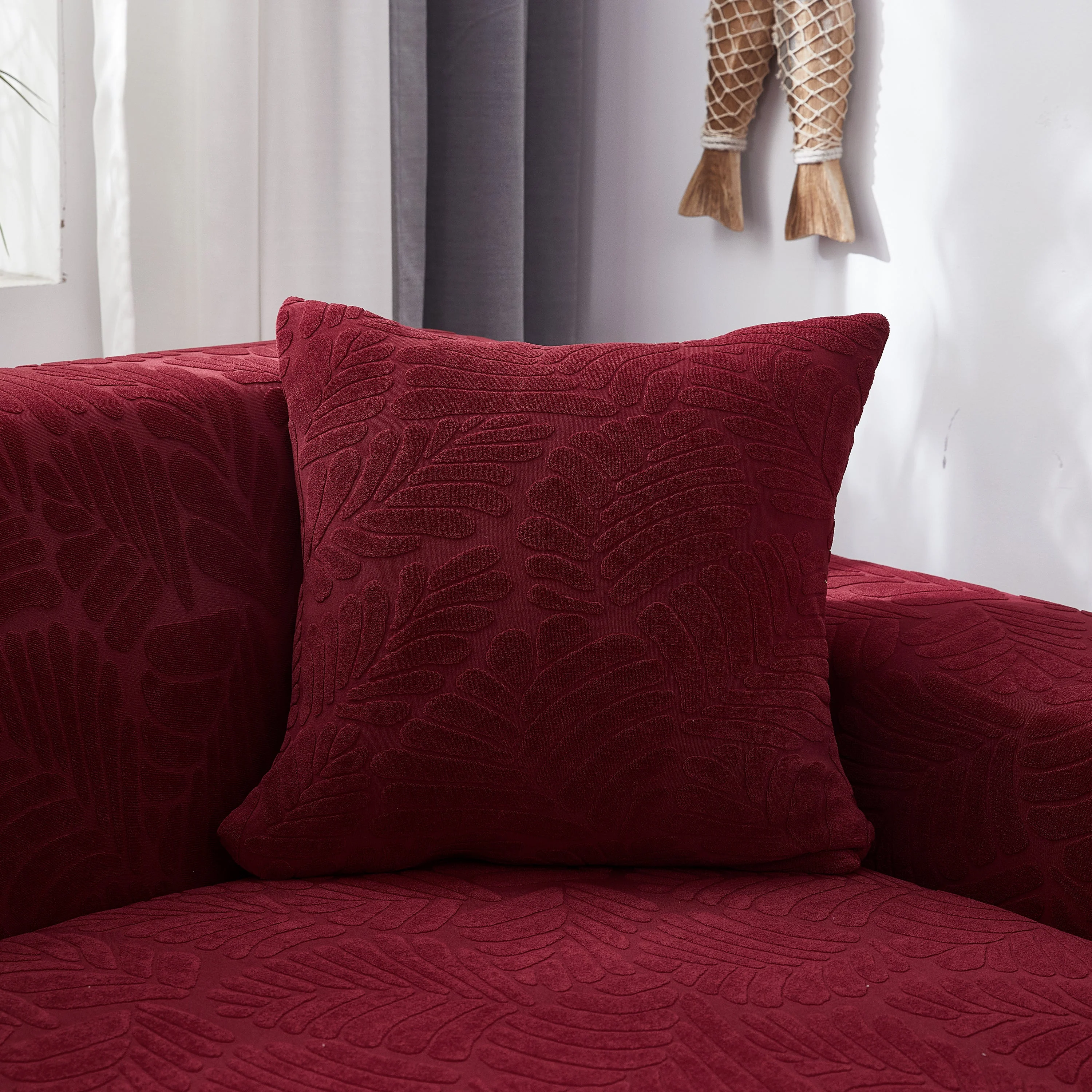 Stretch Couch Covers for 1/2/3/4/5 Seater L Shape Sofa Slipcovers with Elastic Bottom for Kids - Image 3