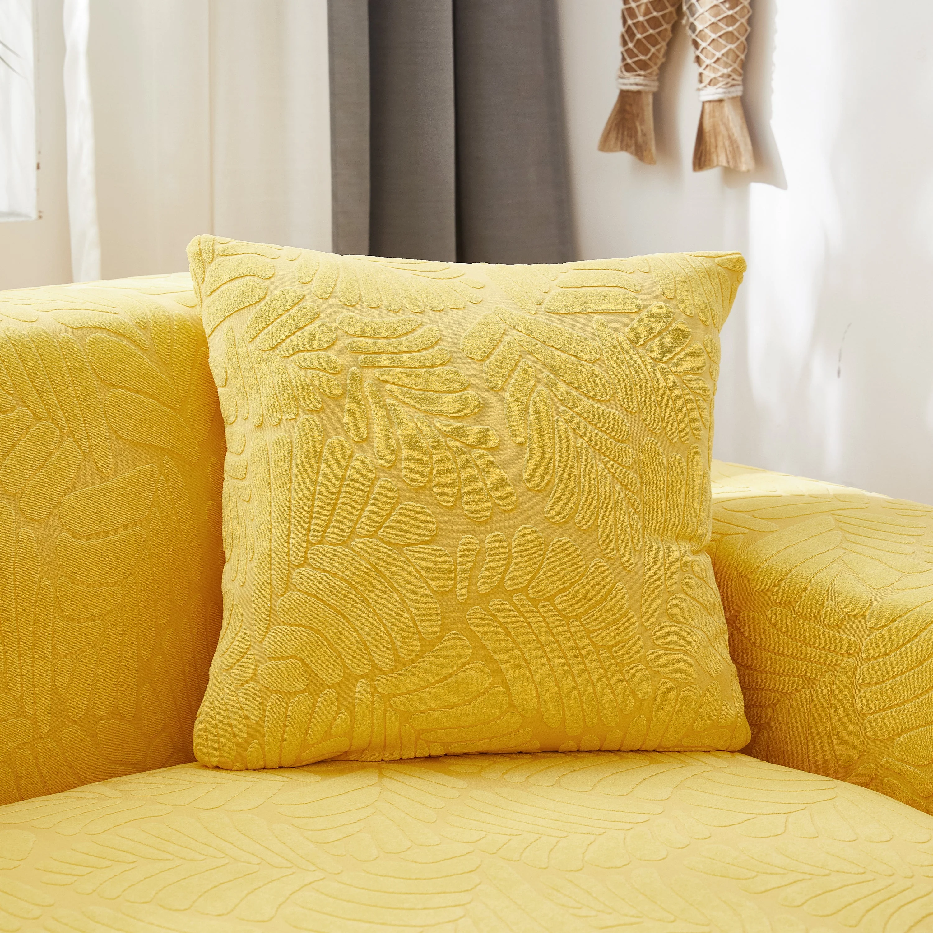 Stretch Couch Covers for 1/2/3/4/5 Seater L Shape Sofa Slipcovers with Elastic Bottom for Kids - Image 65