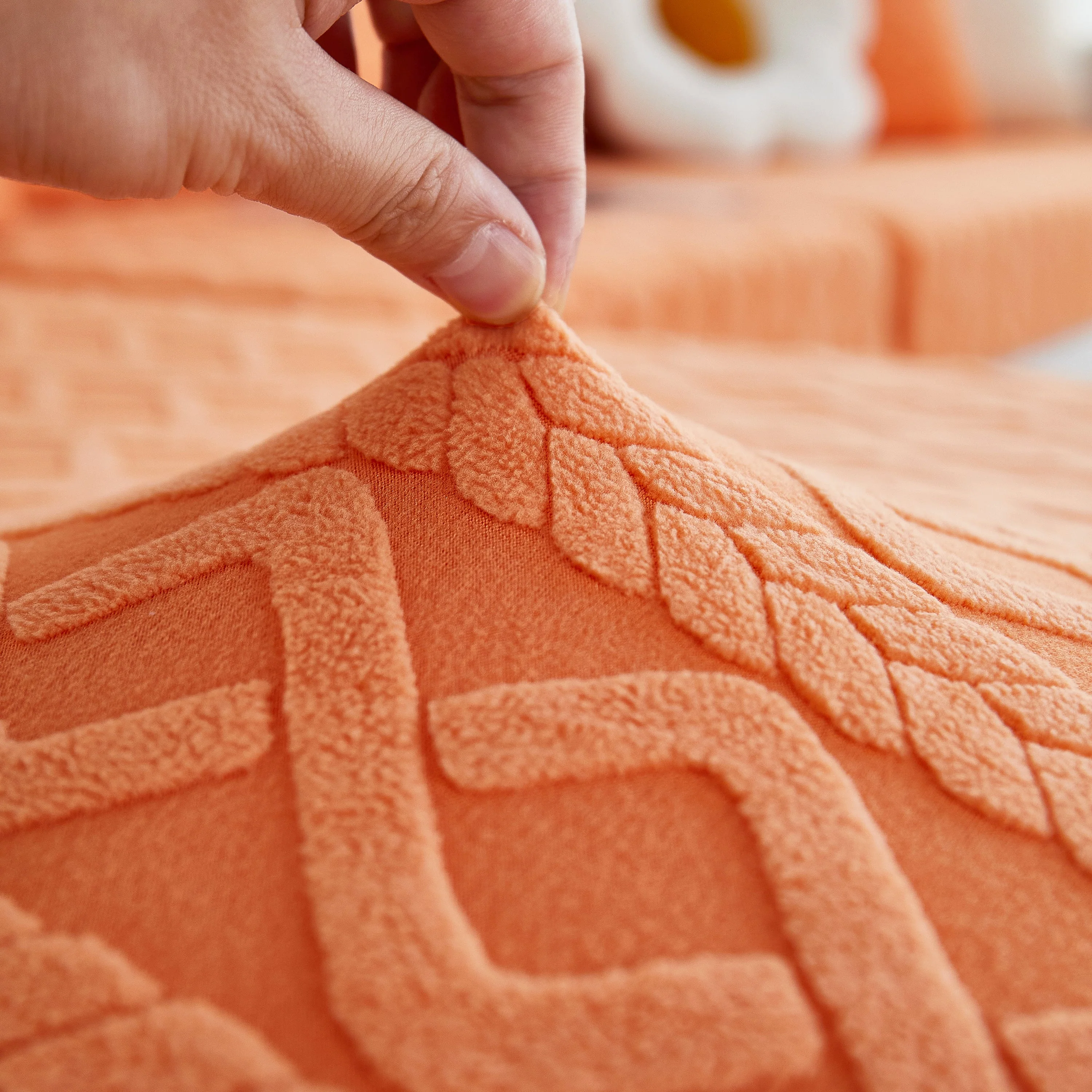 Stretch Couch Seat Cushion Covers, Sofa Slipcover Sofa Cover Soft Flexibility with Elastic Bottom - Image 71
