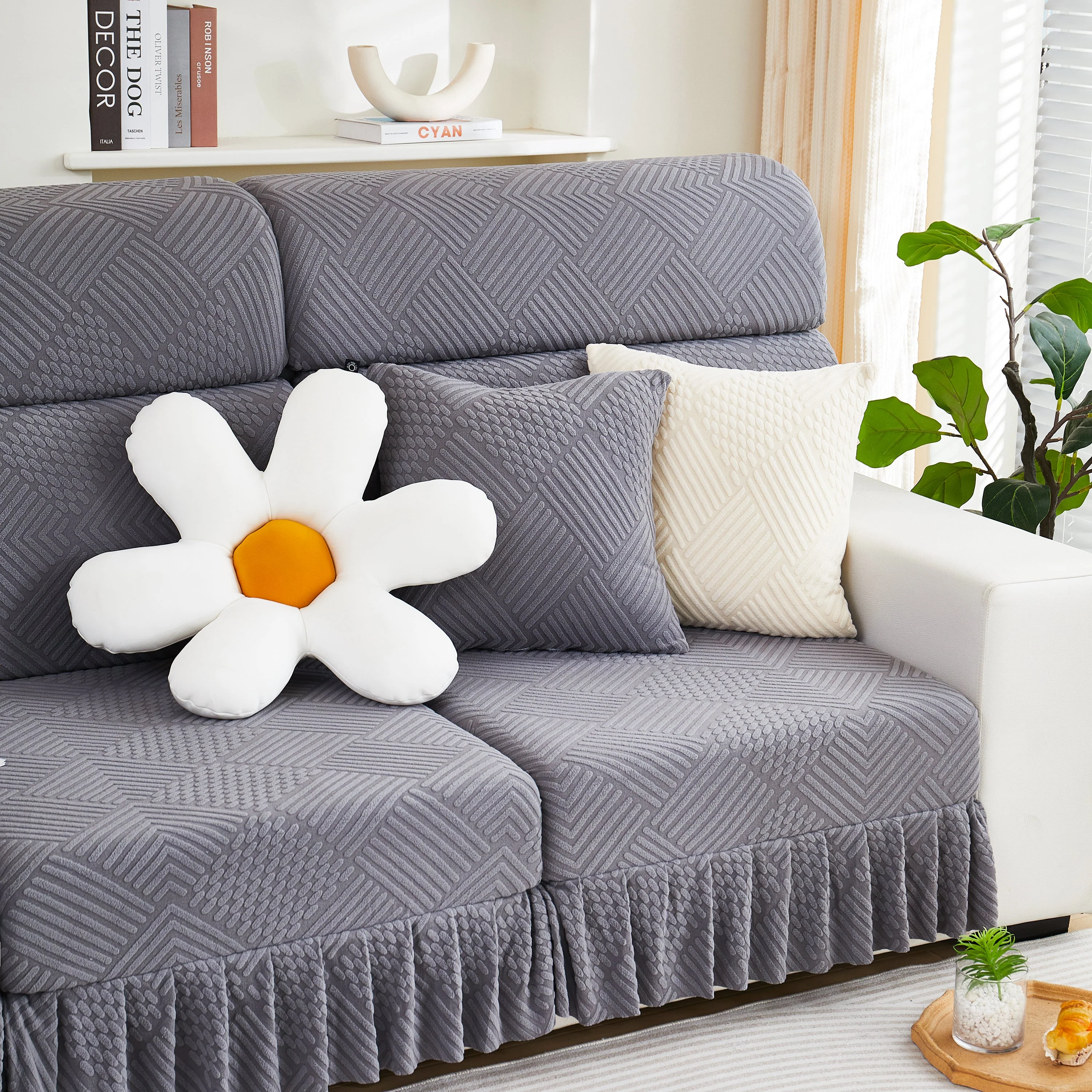 Stretch Sofa Covers for Couch Seats and Cushions, Suitable for 1/2/3/4/L Seater Sofas and Couches - Image 25