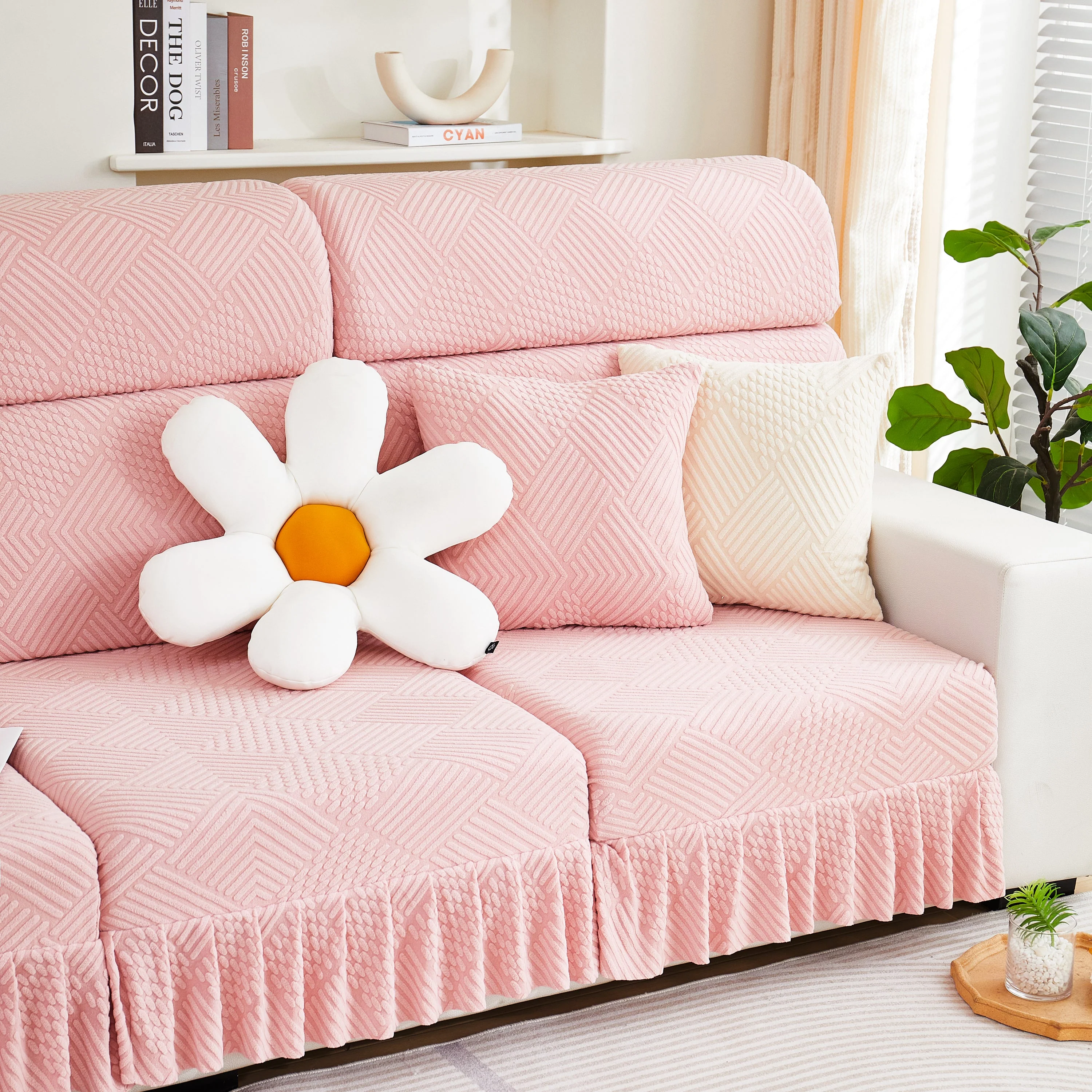 Stretch Sofa Covers for Couch Seats and Cushions, Suitable for 1/2/3/4/L Seater Sofas and Couches - Image 48