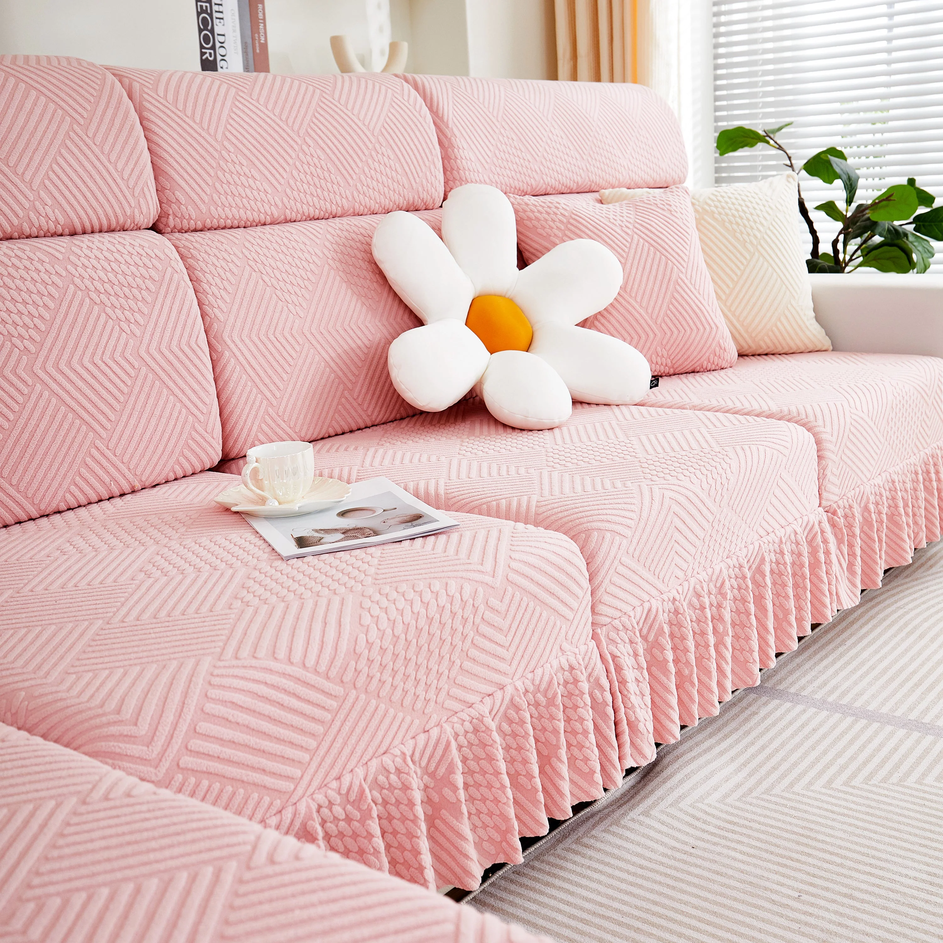 Stretch Sofa Covers for Couch Seats and Cushions, Suitable for 1/2/3/4/L Seater Sofas and Couches - Image 51