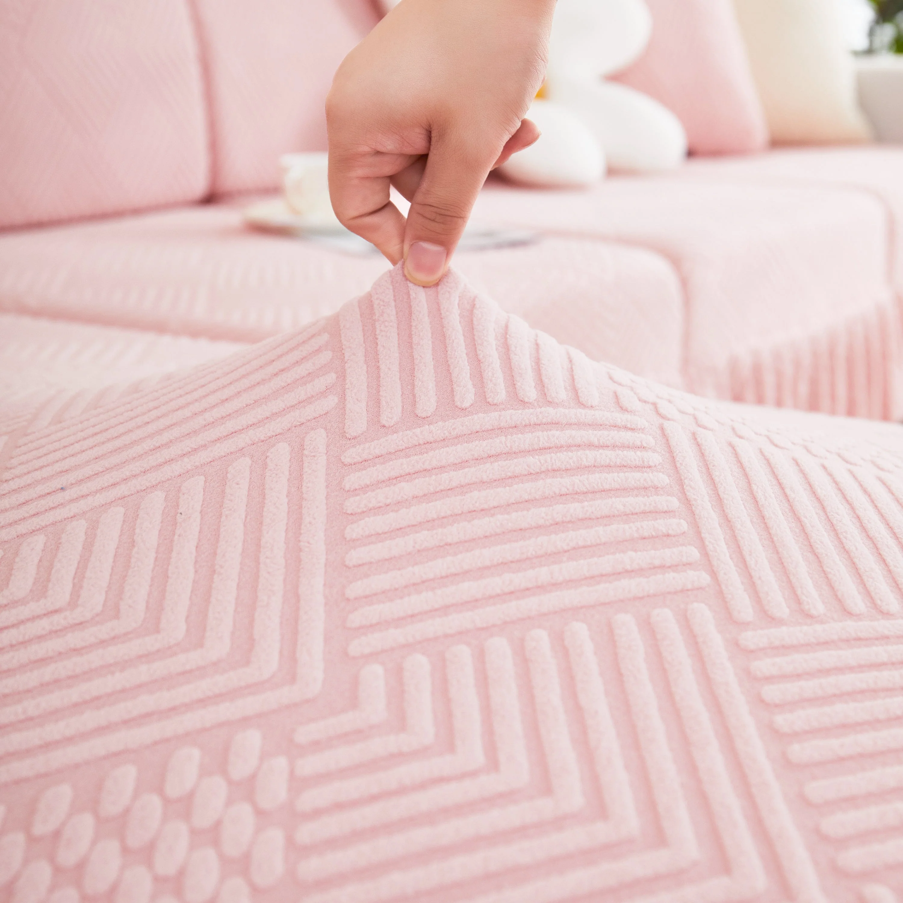 Stretch Sofa Covers for Couch Seats and Cushions, Suitable for 1/2/3/4/L Seater Sofas and Couches - Image 61