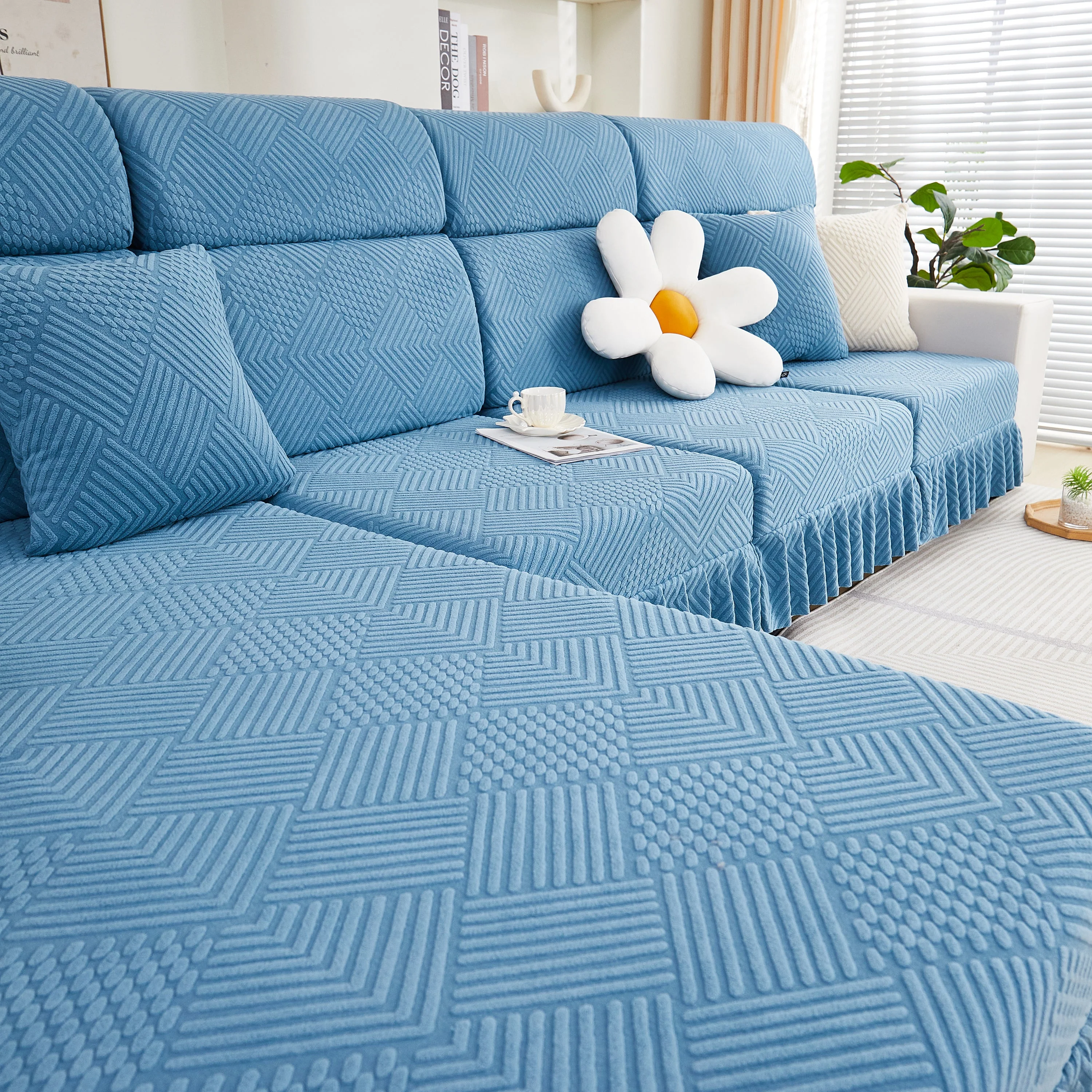 Stretch Sofa Covers for Couch Seats and Cushions, Suitable for 1/2/3/4/L Seater Sofas and Couches - Image 81