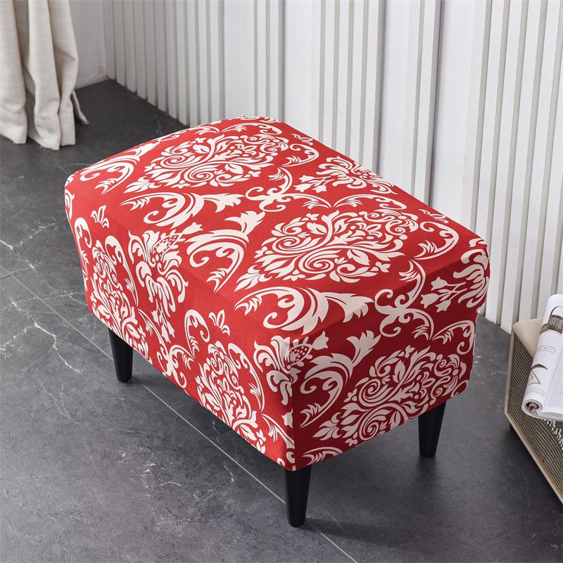 Stretch Spandex Nordic Floral Removable Wing Chair Cover, Relaxing Seat Covers Slipcovers for Armchairs - Image 37