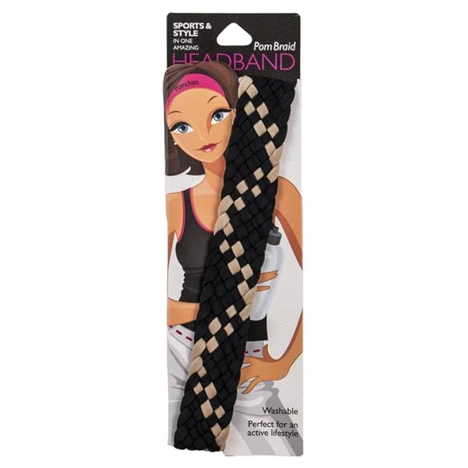 Stretchy Braid and Knotted Headbands | Yoga Workout Headband Packs and Singles - Image 13