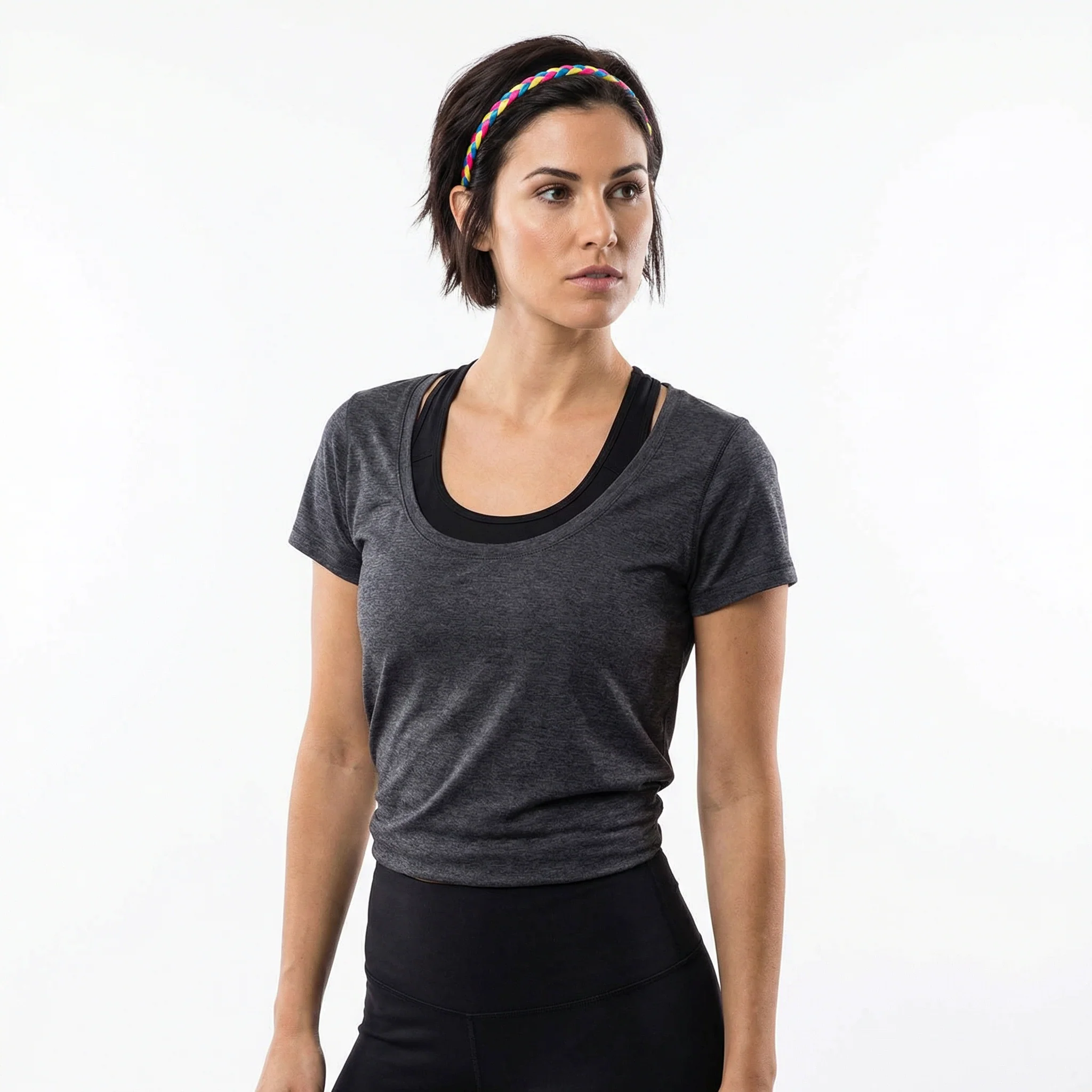 Stretchy Braid and Knotted Headbands | Yoga Workout Headband Packs and Singles - Image 4