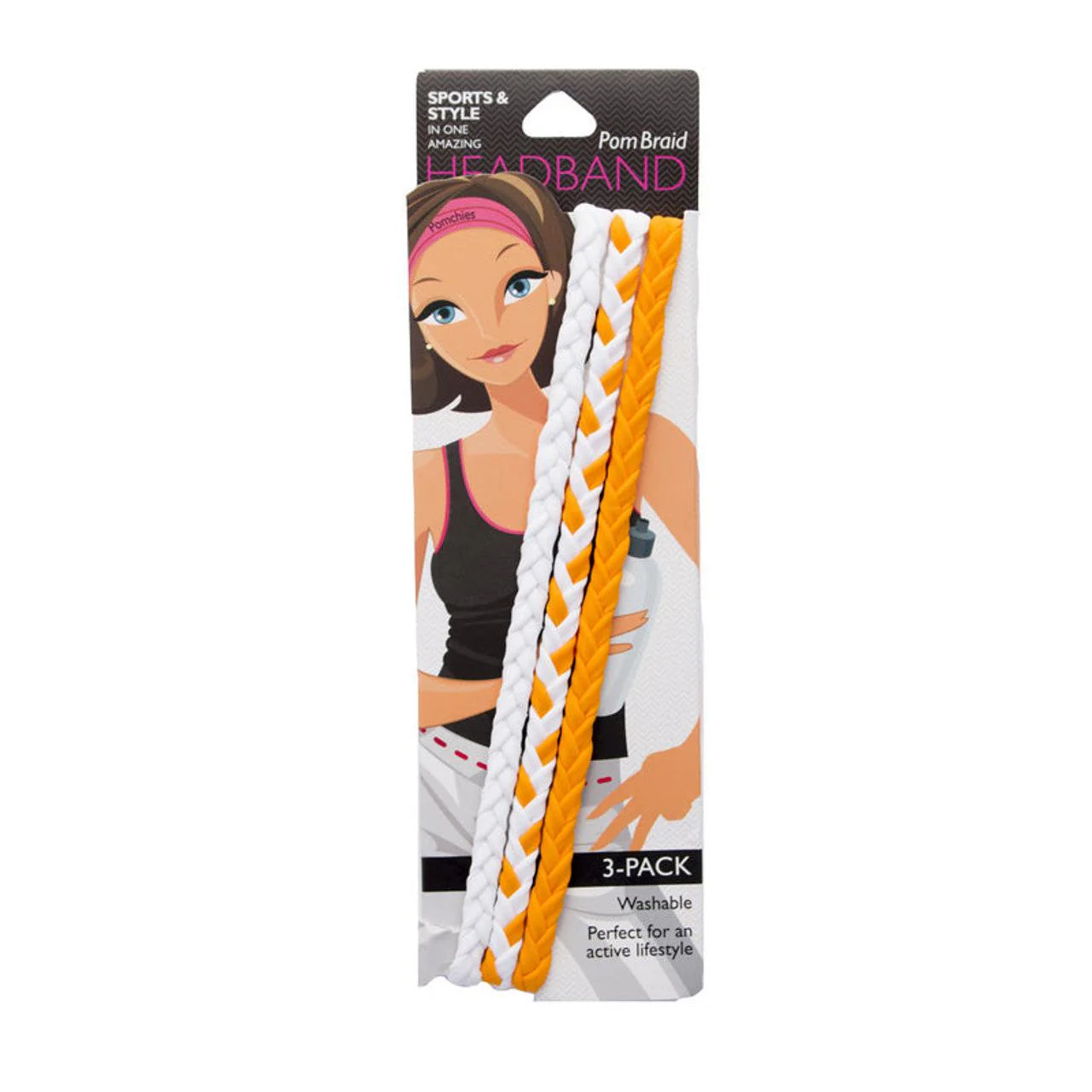 Stretchy Braid and Knotted Headbands | Yoga Workout Headband Packs and Singles - Image 45