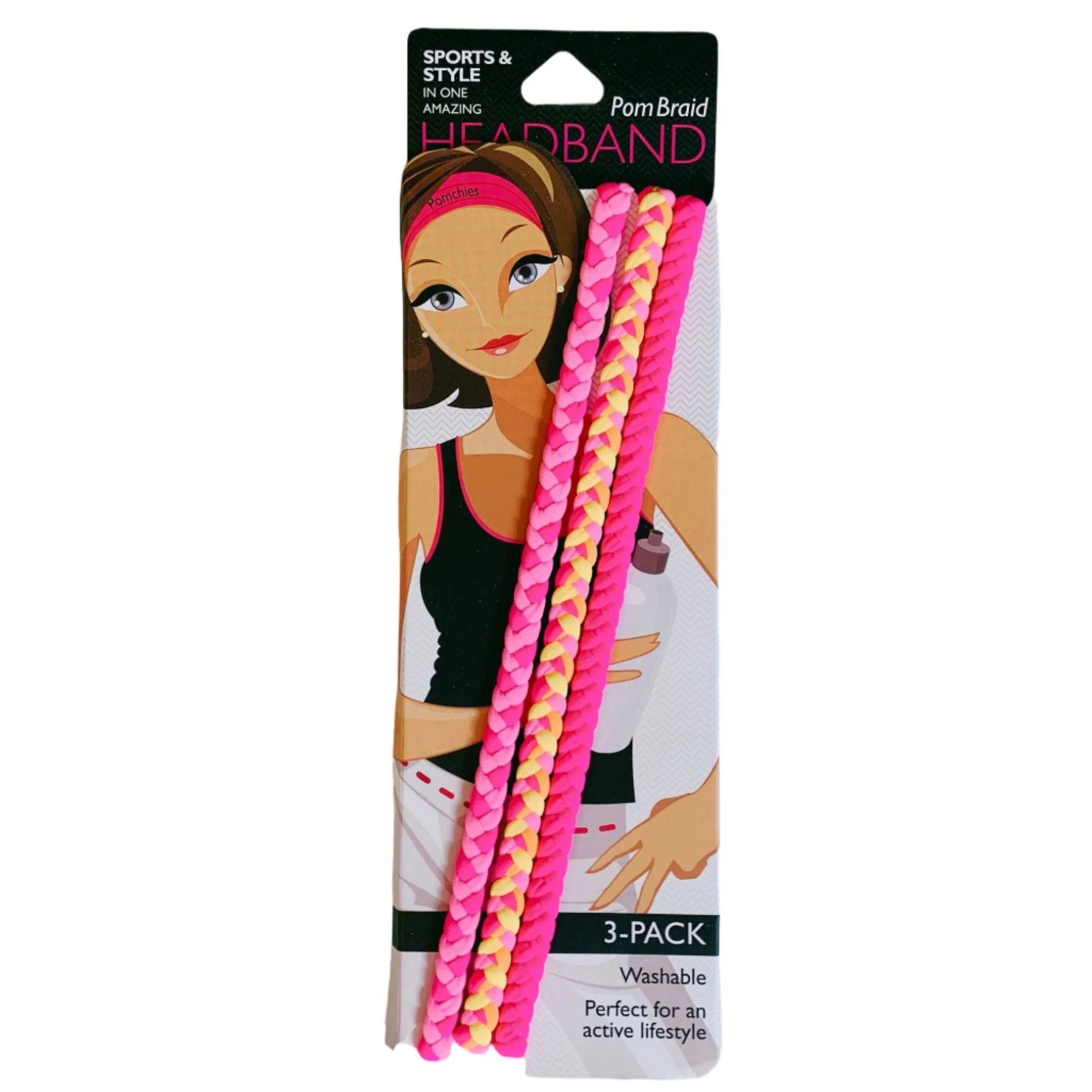 Stretchy Braid and Knotted Headbands | Yoga Workout Headband Packs and Singles - Image 60