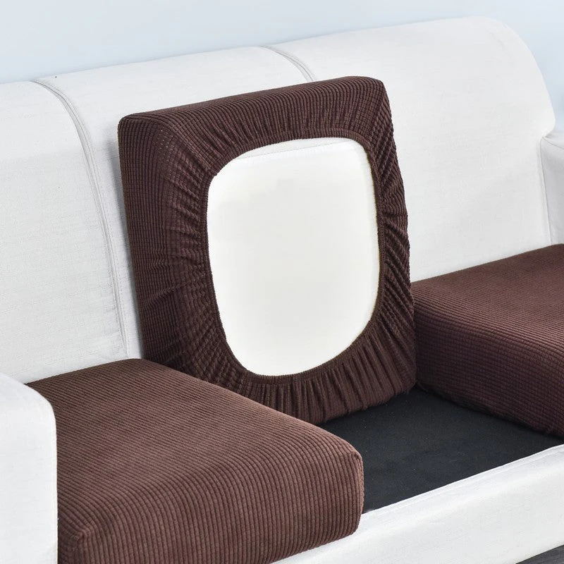 Stretchy, Washable, and Removable Slipcovers for Jacquard Sofa, Chair, and Seat Cushions. Available for 1/2/3/4 Seats - Image 11