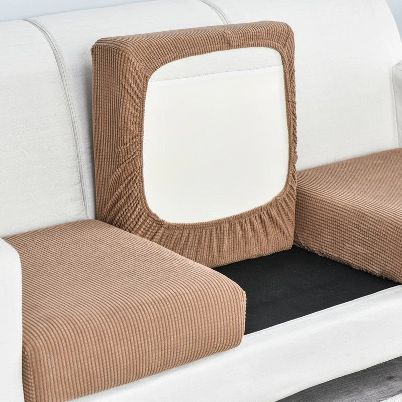 Stretchy, Washable, and Removable Slipcovers for Jacquard Sofa, Chair, and Seat Cushions. Available for 1/2/3/4 Seats - Image 12