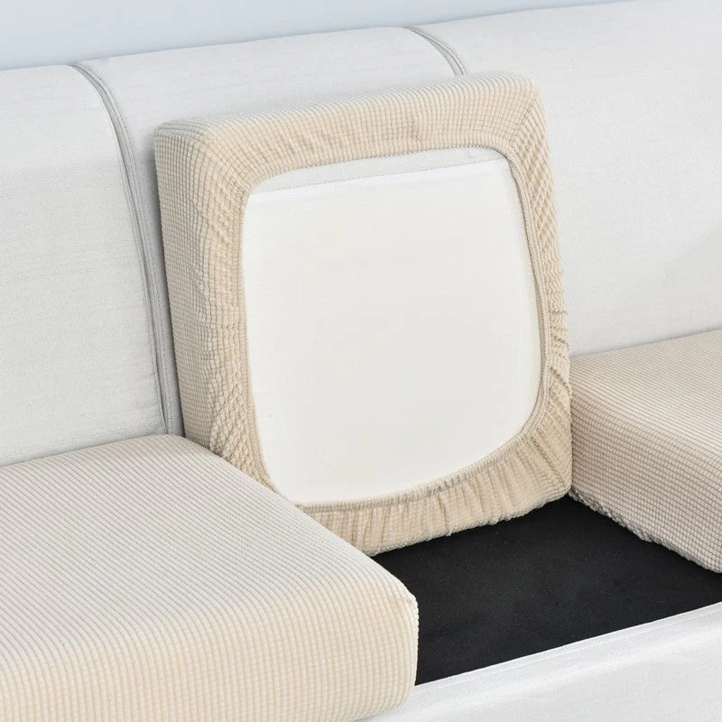 Stretchy, Washable, and Removable Slipcovers for Jacquard Sofa, Chair, and Seat Cushions. Available for 1/2/3/4 Seats - Image 13