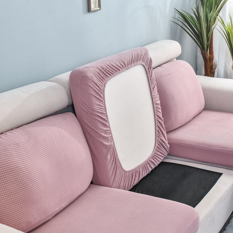 Stretchy, Washable, and Removable Slipcovers for Jacquard Sofa, Chair, and Seat Cushions. Available for 1/2/3/4 Seats - Image 3