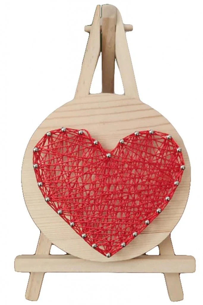 String Art DIY Kit - Hearth. Wizardi Craft Kit F07-M12-1-DHAA28276 - Image 2
