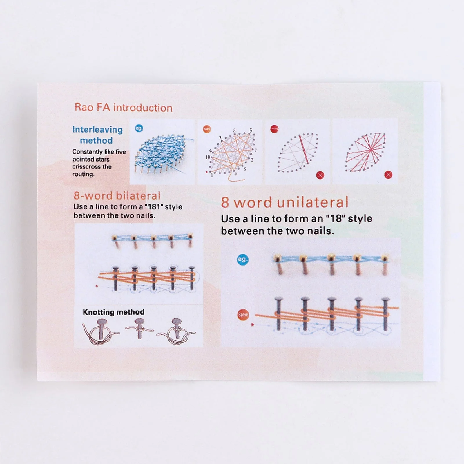 String Art DIY Kit with Stand - Apple. Wizardi Craft Kit F07-M12-1-DHAA28287 - Image 5