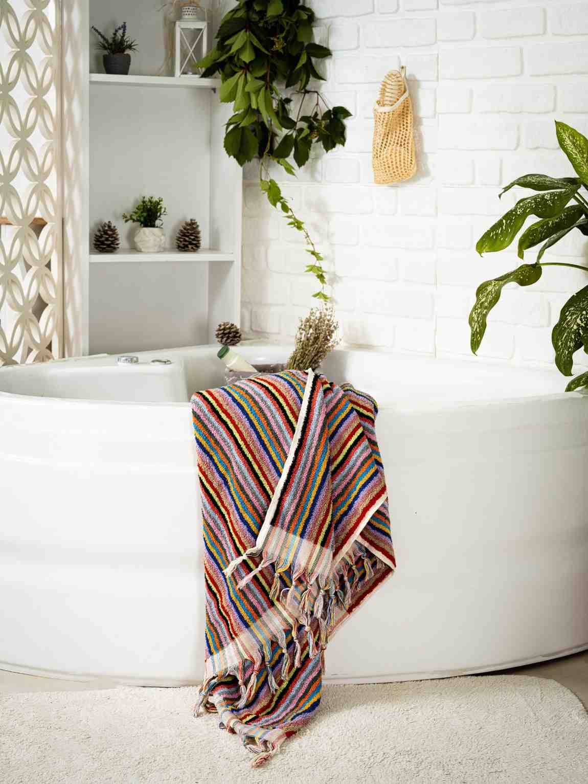 Striped Bath Towel - Image 2