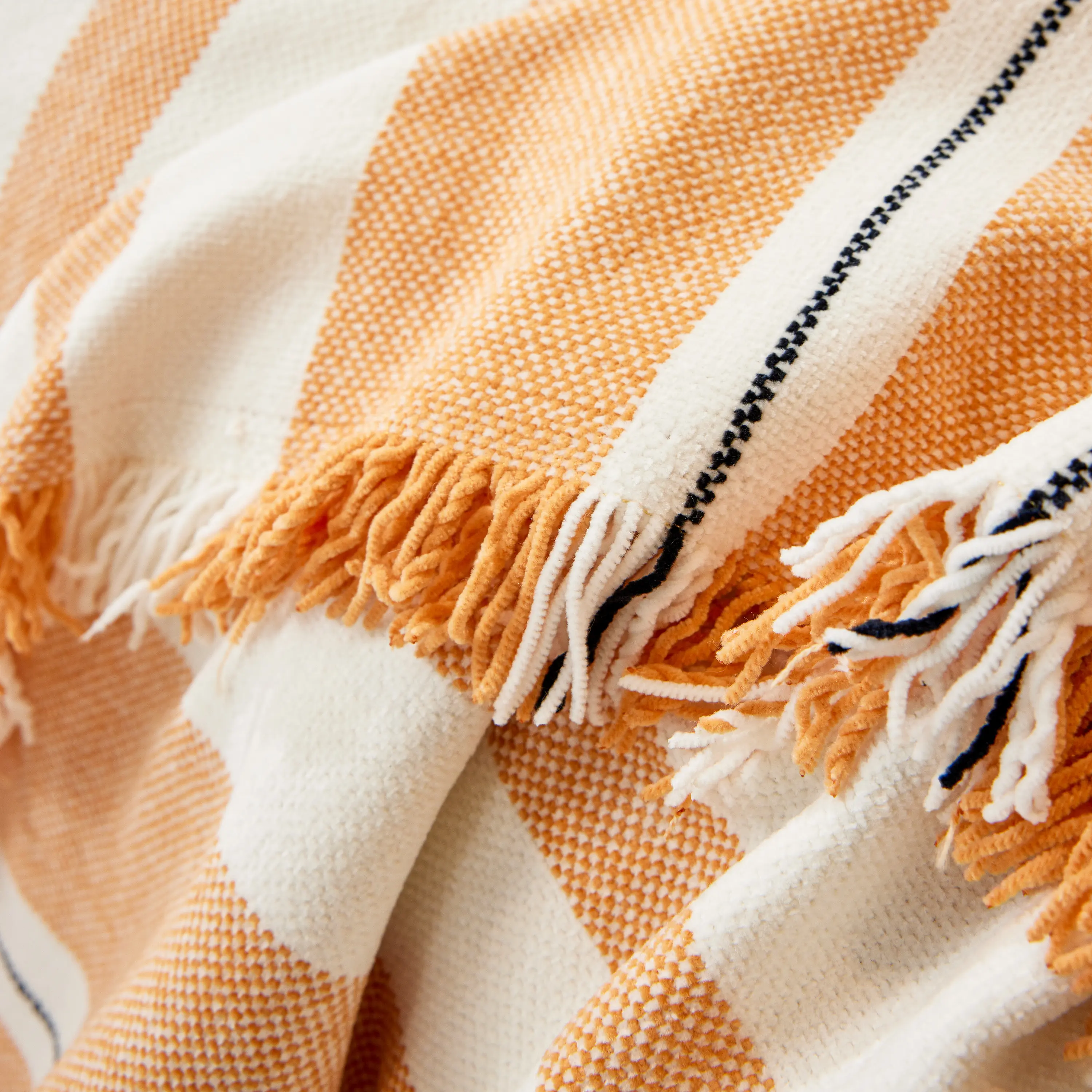 Striped Chenille Sofa Slipcover Throw, Soft Thick Washable Couch Cover Blanket - Image 65