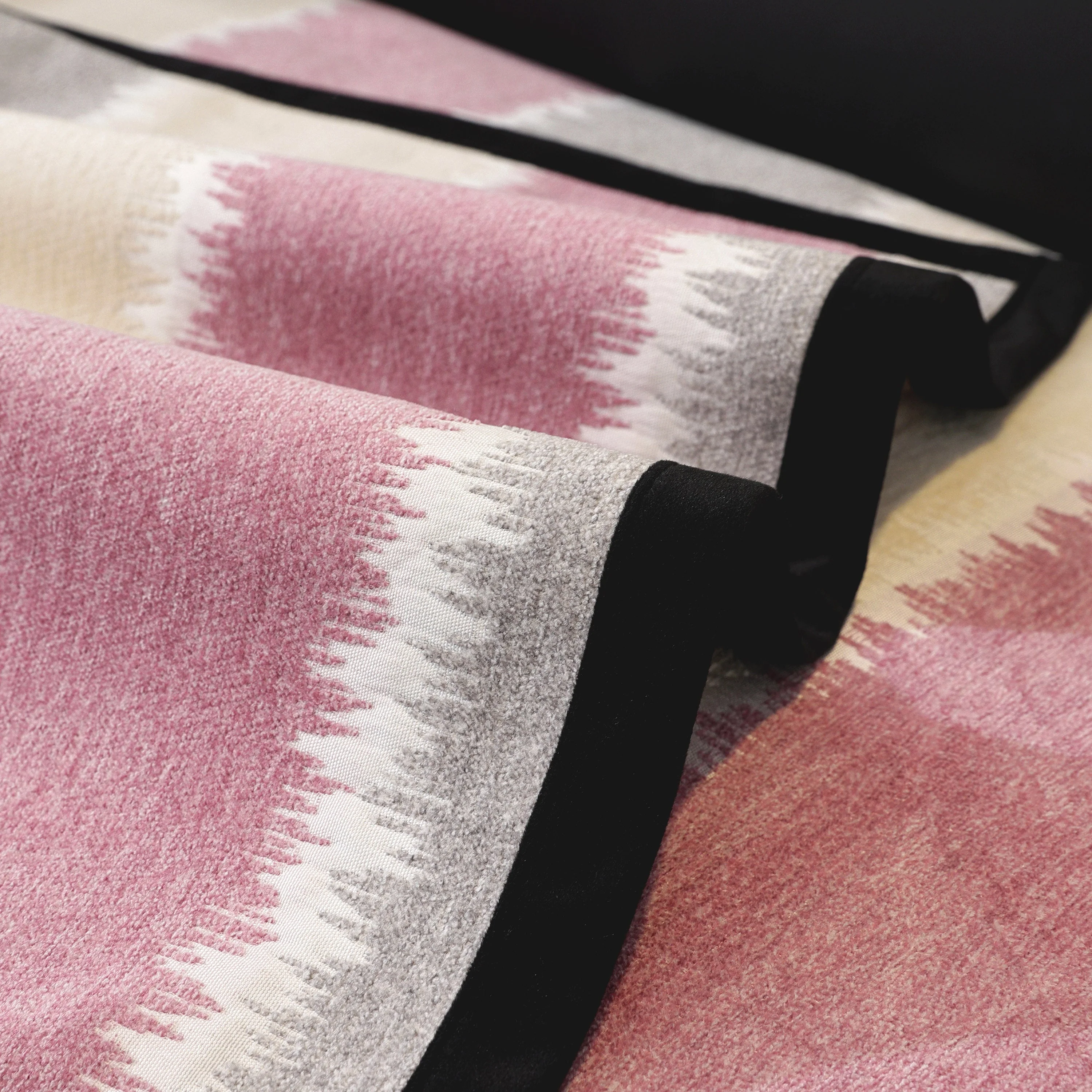 Striped Colorblock Non-Slip Sectional Couch Covers, Chenille Sofa Protector Cover - Image 24