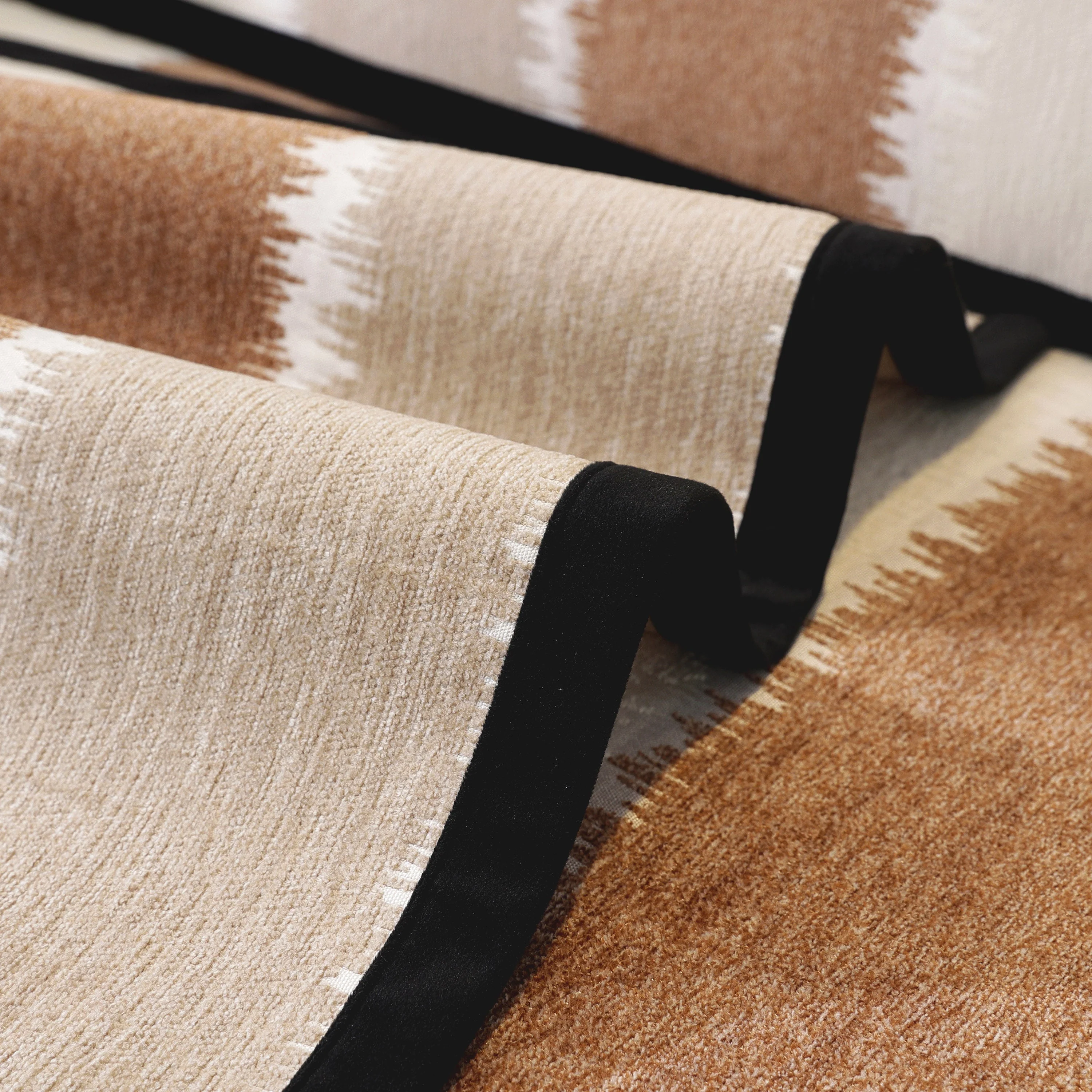 Striped Colorblock Non-Slip Sectional Couch Covers, Chenille Sofa Protector Cover - Image 43