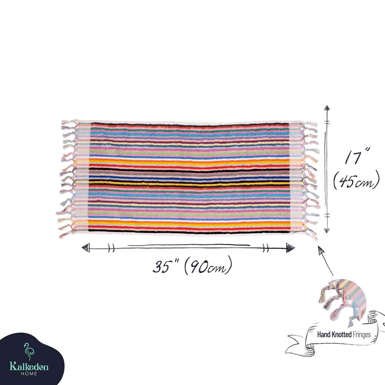 Striped Hand Towel - Image 32