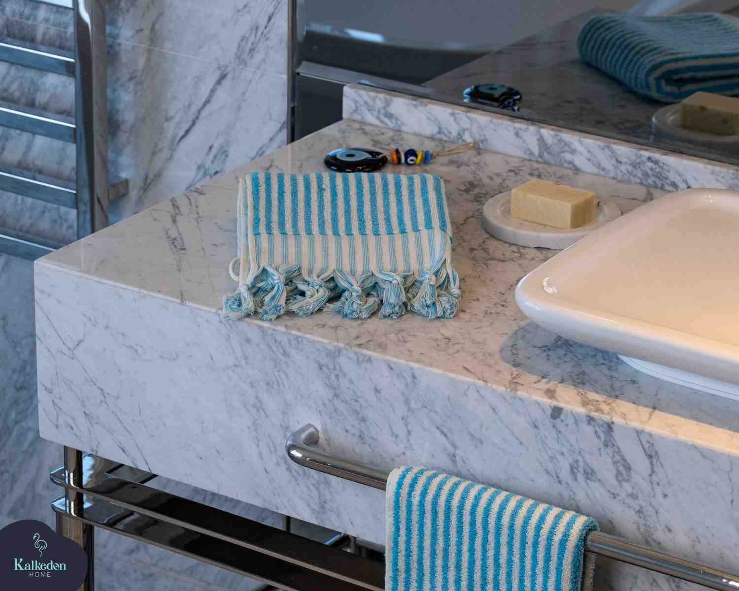 Striped Hand Towel - Image 33