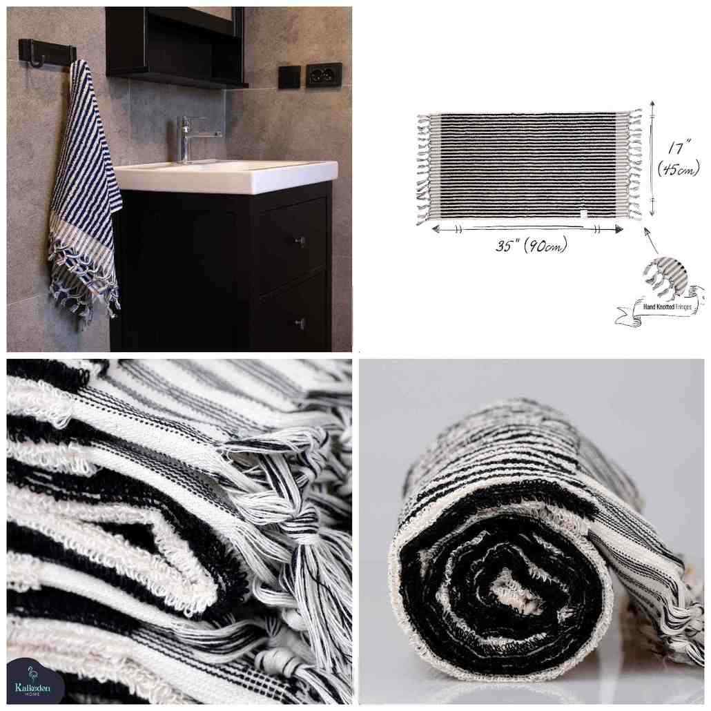 Striped Hand Towel - Image 36