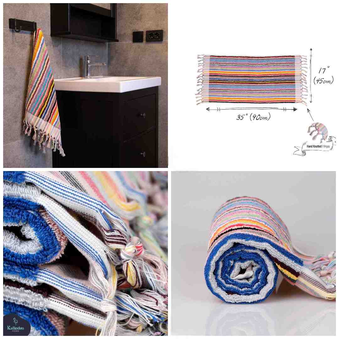 Striped Hand Towel - Image 38