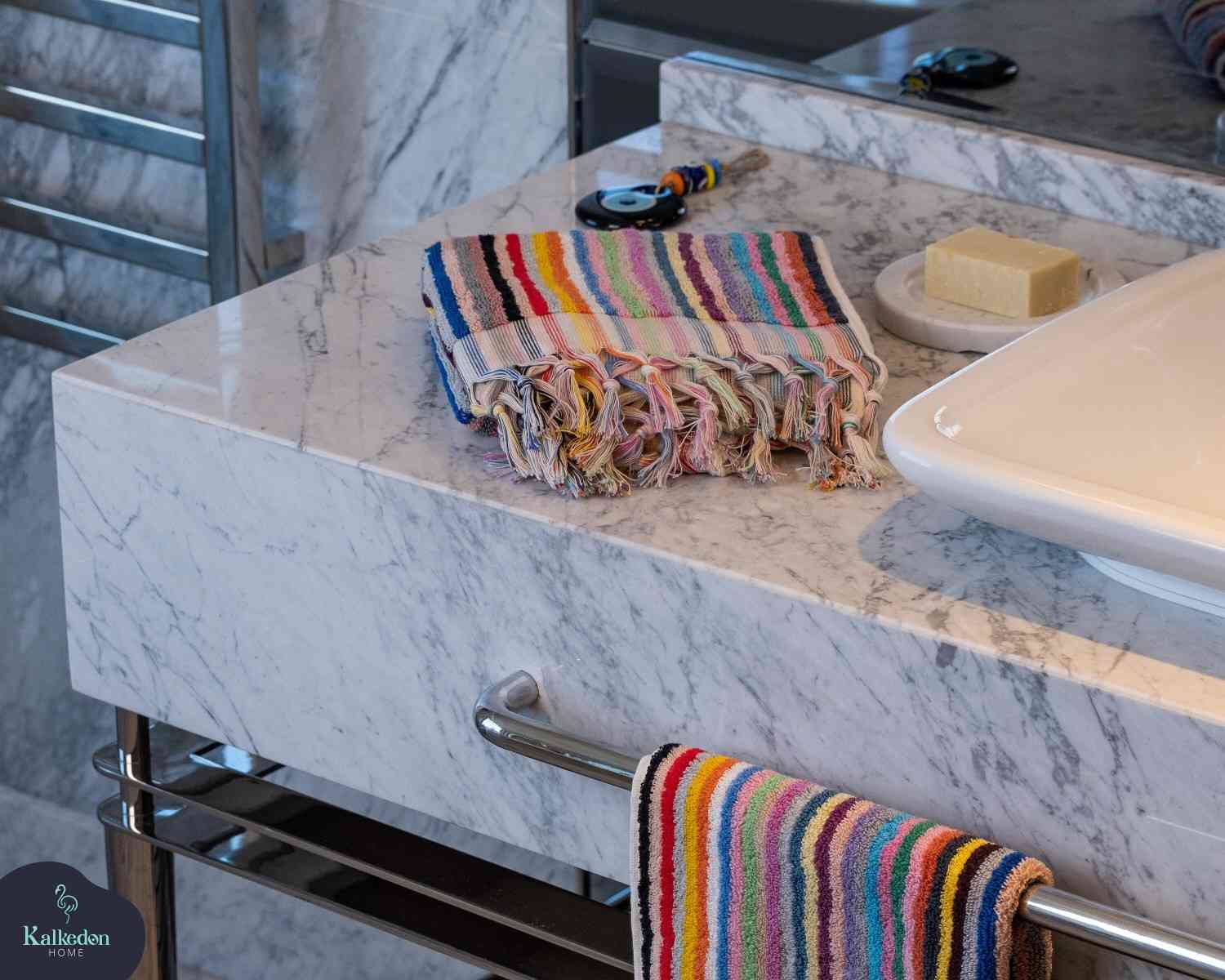 Striped Hand Towel - Image 5