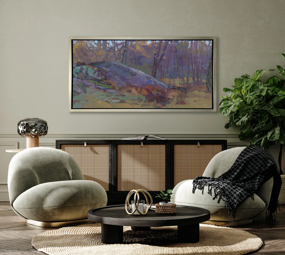 Studio View Window - Open Edition Canvas Print - Image 2