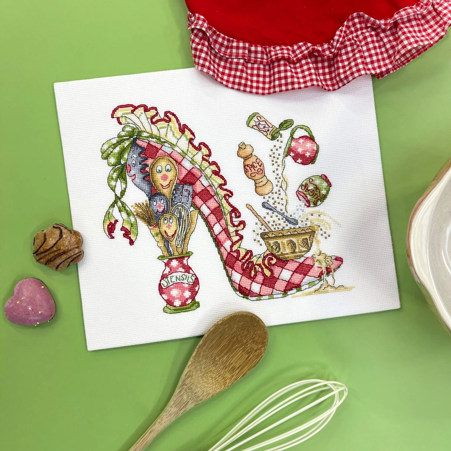 Sugar And Spice XSK24 Counted Cross Stitch Kit - Image 2