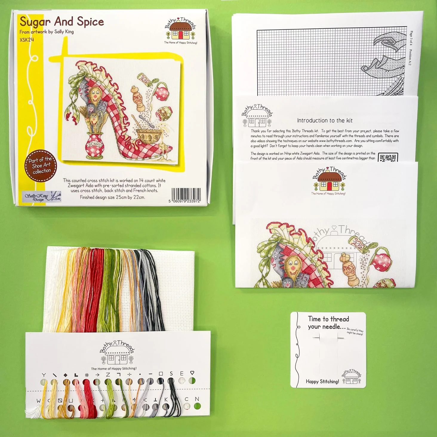Sugar And Spice XSK24 Counted Cross Stitch Kit - Image 3