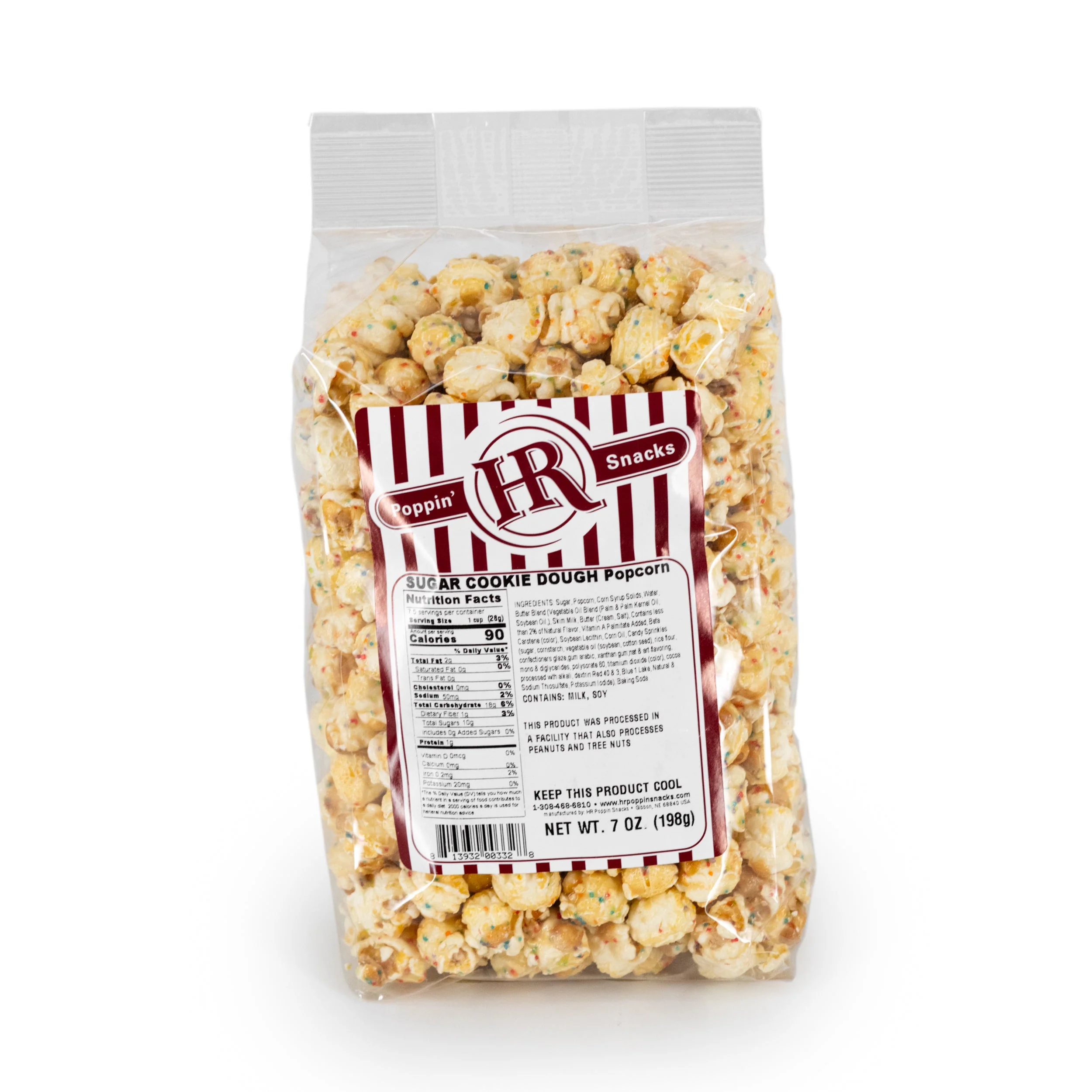 Sugar Cookie Dough Popcorn | Pack of 2 | 7 oz | HR Poppin' Snacks - Image 2