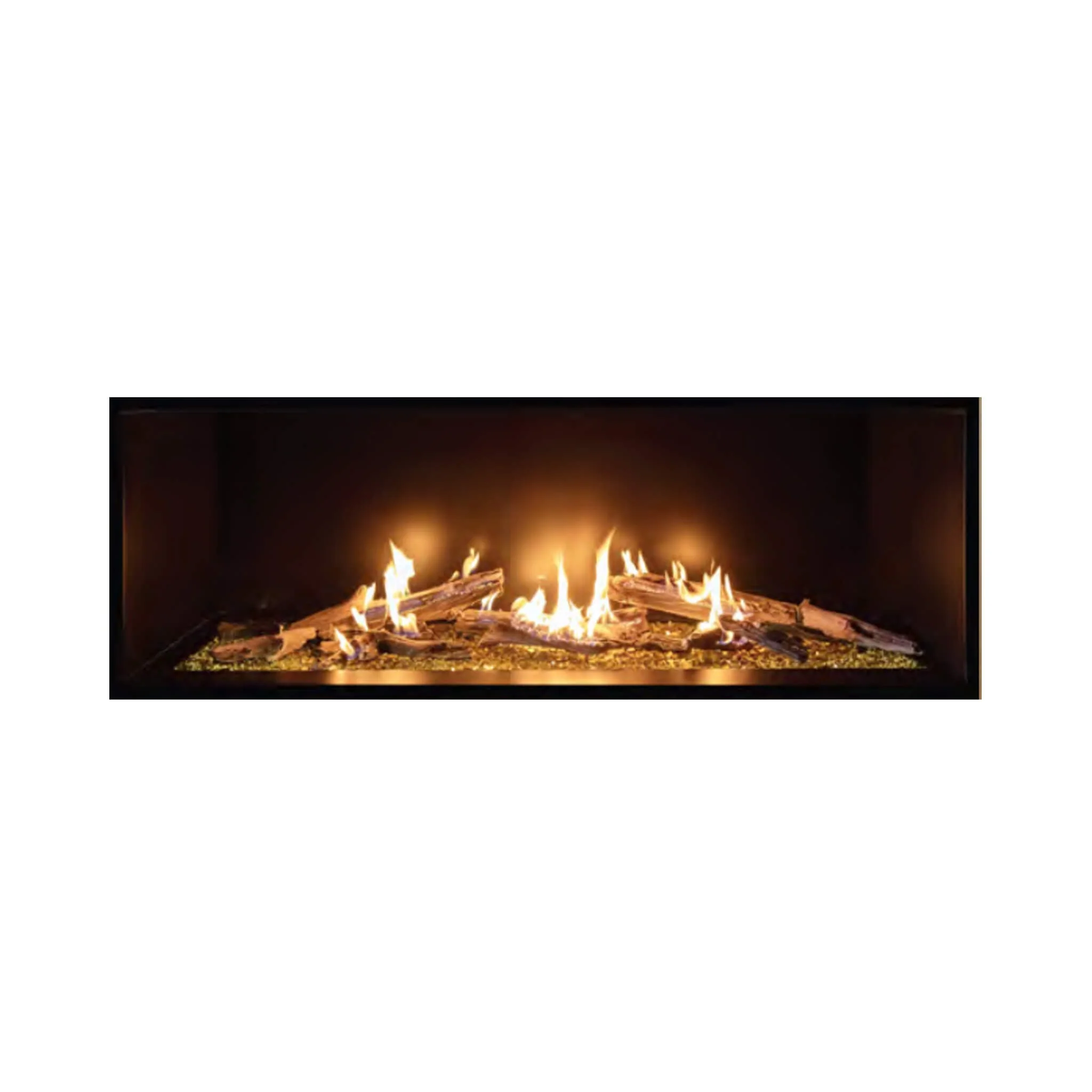 Summit 72-Inch Linear Fireplace With Bedrock [SML-72BR] (SAK92081) - Image 3