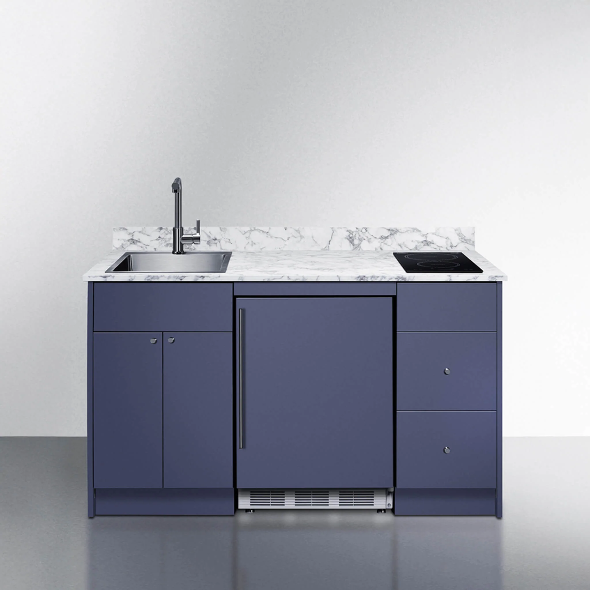 Summit Turnkey Caldera Kitchenette With A Cooktop, Refrigerator-Freezer, Sink, And Pre-Installed Cabinetry [CALDERAWH35] (SAK73248) - Image 12