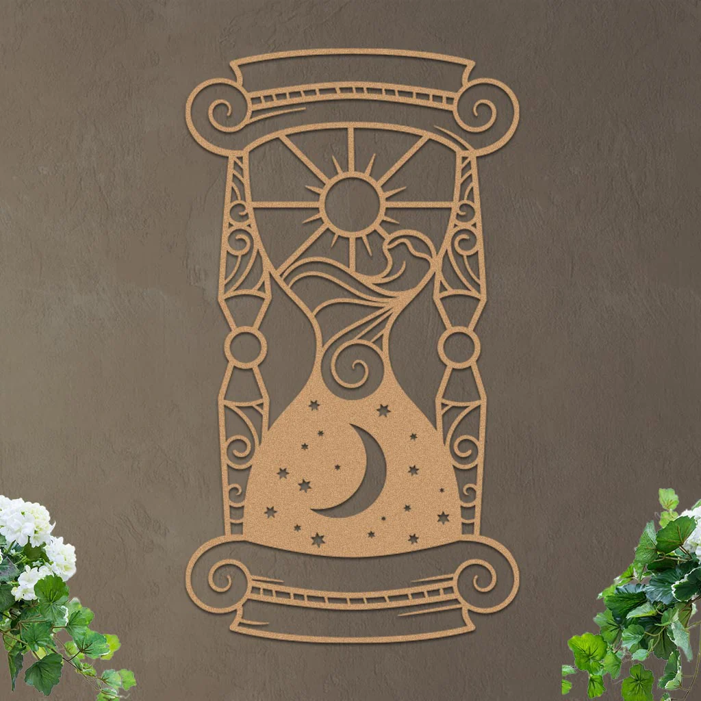 Sun and Moon Hourglass Sign - Image 2
