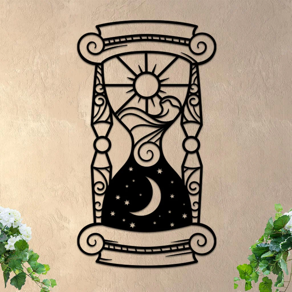 Sun and Moon Hourglass Sign - Image 6