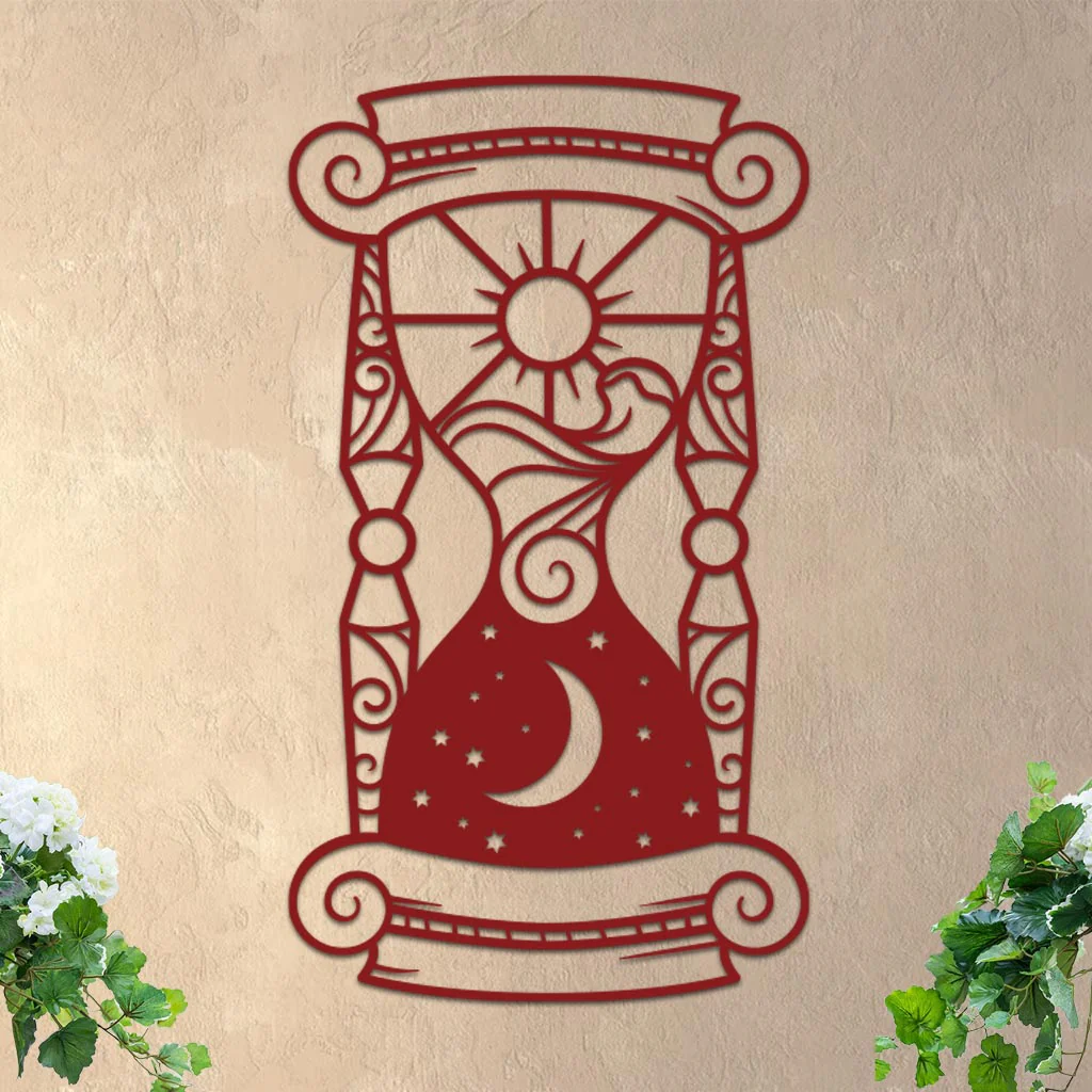 Sun and Moon Hourglass Sign - Image 9