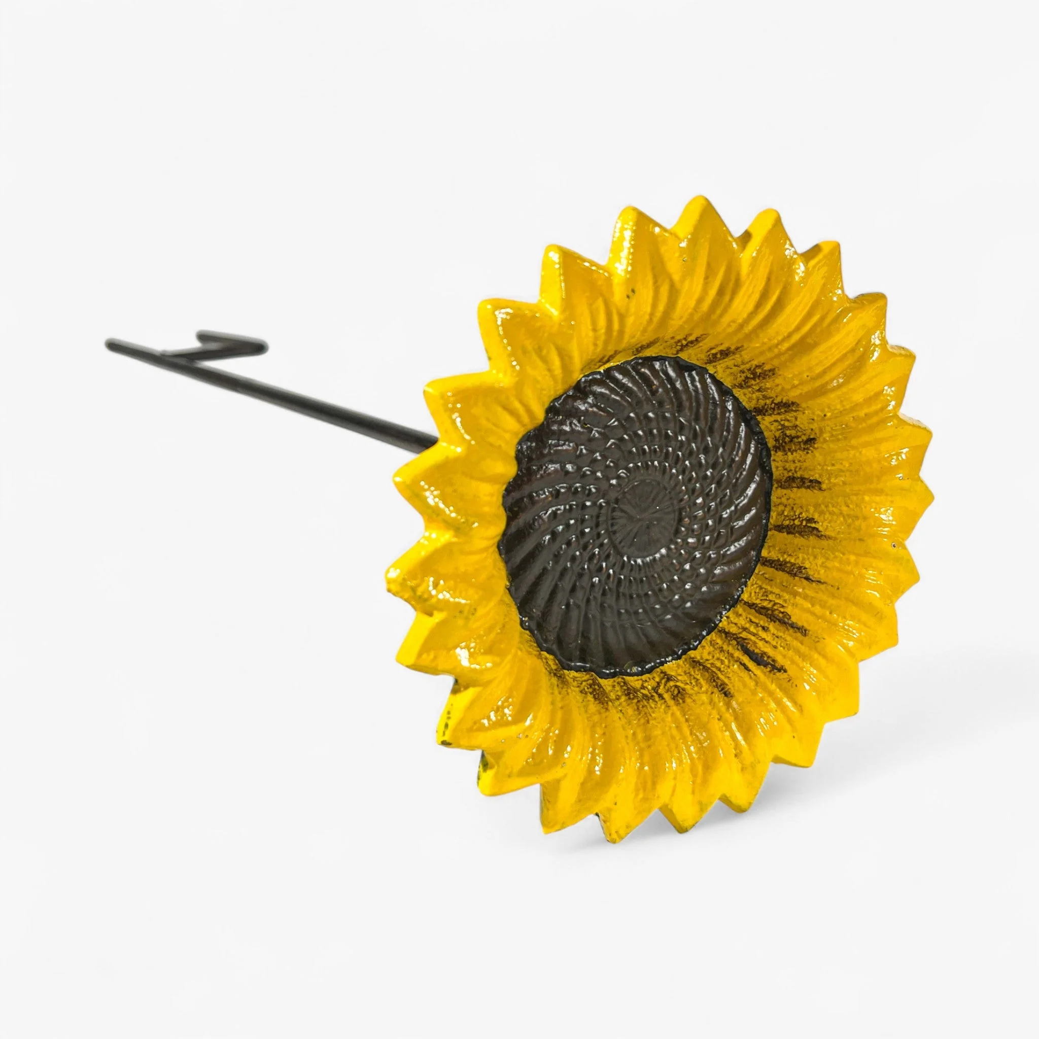 Sunflower Bird Feeder Cast Iron Garden Stake - Image 6