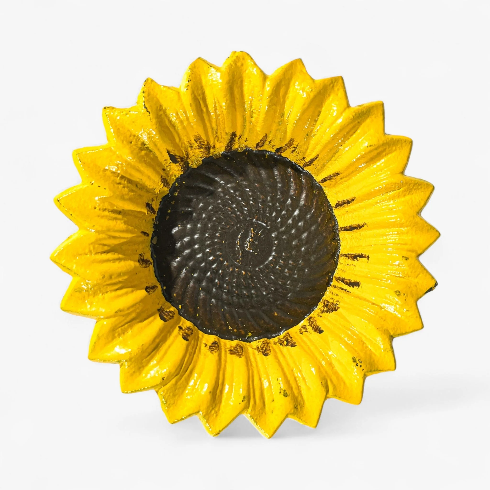 Sunflower Bird Feeder Cast Iron Garden Stake - Image 7