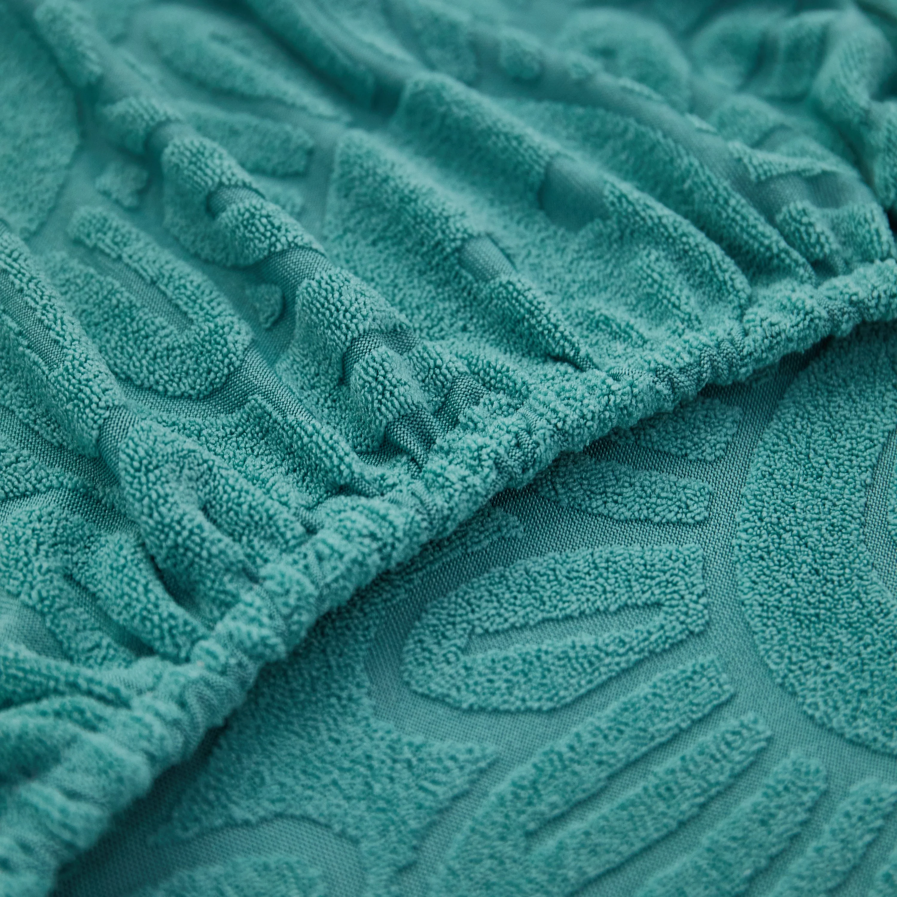 Sunflower Jacquard Fleece Stretchable Cushion Cover, Non-Slip Furniture Covers for Pets, L Shaped Couch Cushion Covers - Image 5