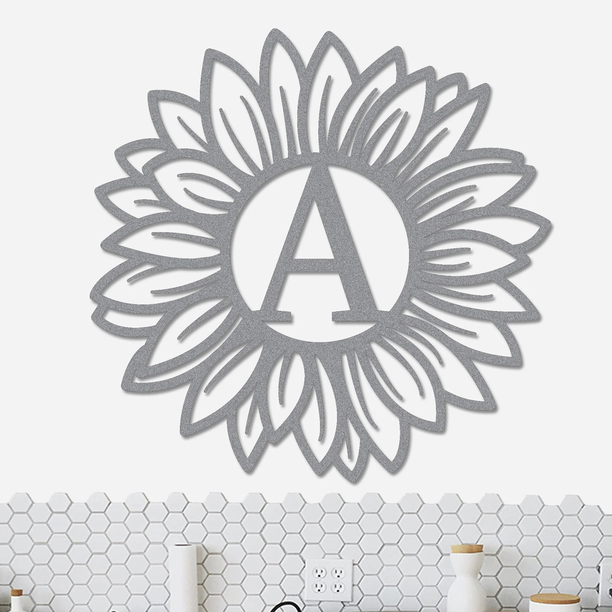 Sunflower Monogram Sign - Image 15