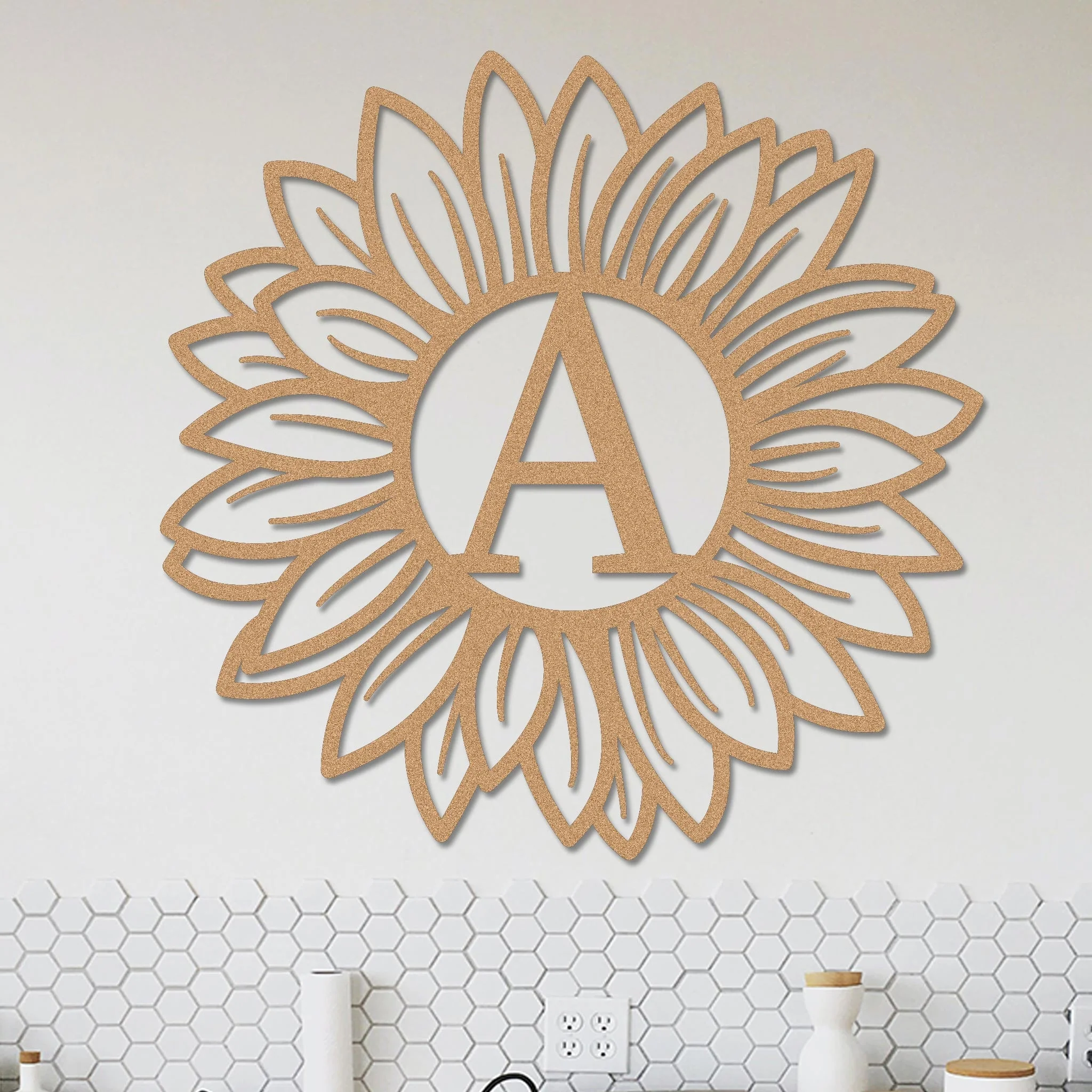 Sunflower Monogram Sign - Image 7