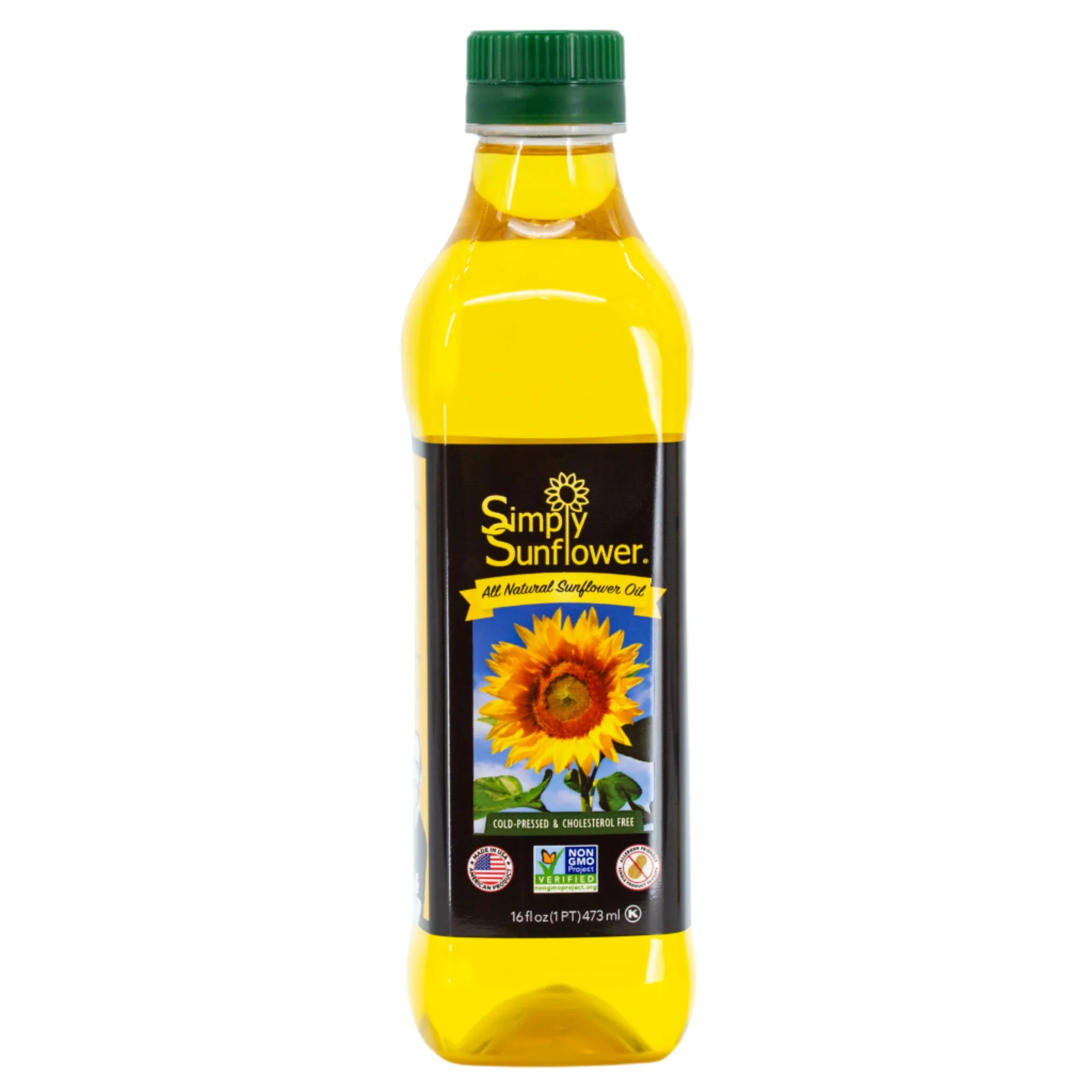 Sunflower Oil | Pack of 12 | 16 oz | Non GMO, Gluten Free, Vegan | Simply Sunflower - Image 2
