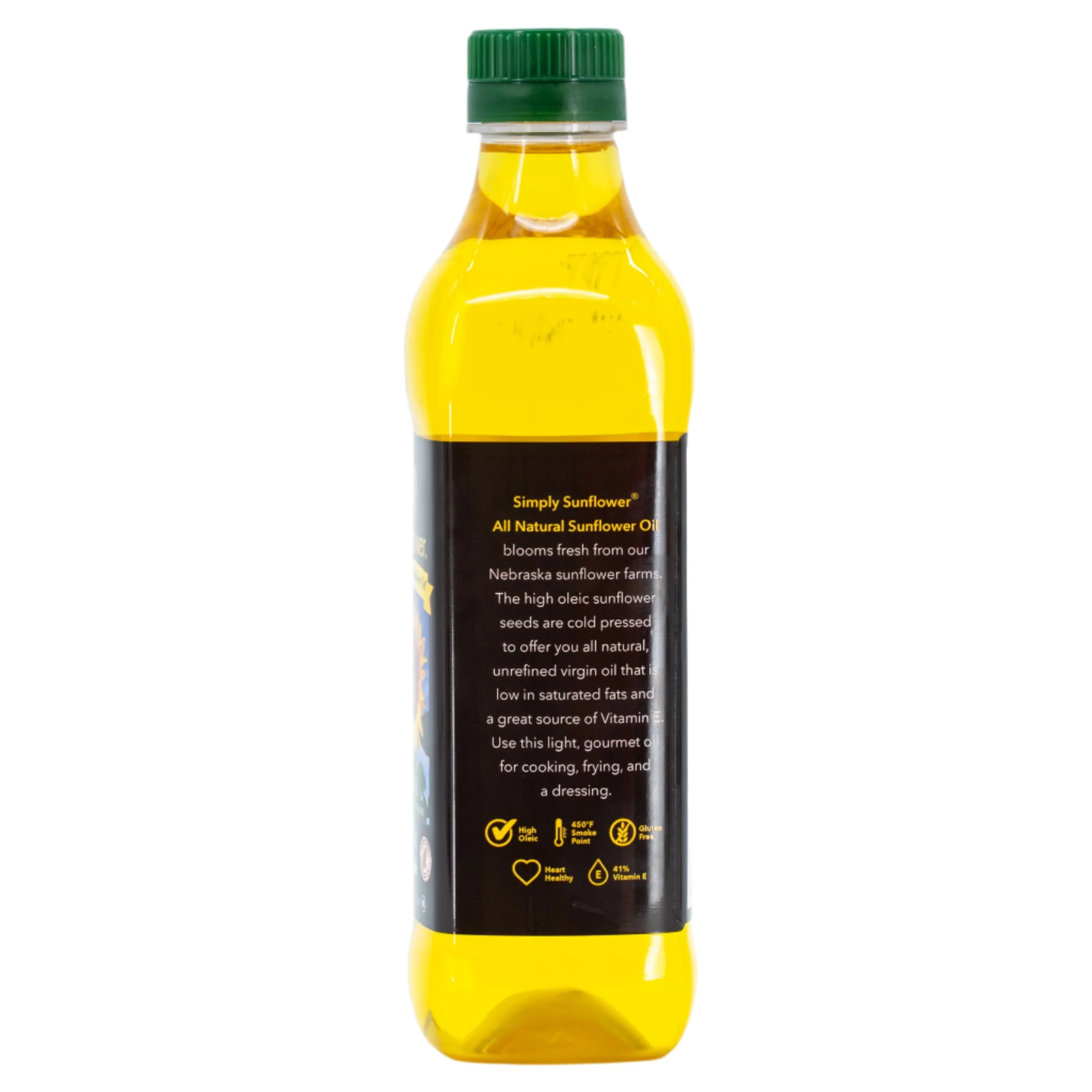 Sunflower Oil | Pack of 2 | 16 oz | Non GMO, Gluten Free, Vegan | Simply Sunflower - Image 3