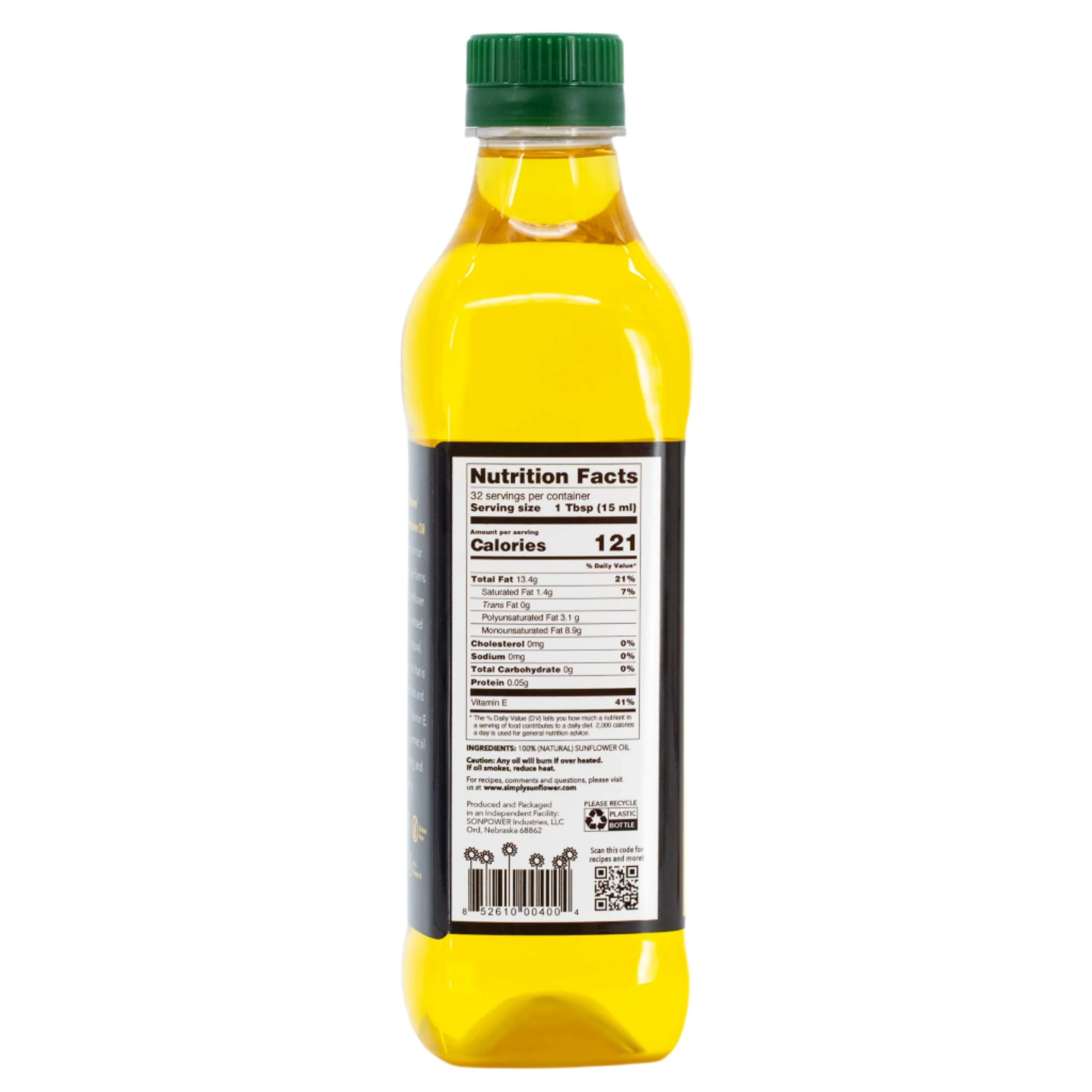 Sunflower Oil | Pack of 2 | 16 oz | Non GMO, Gluten Free, Vegan | Simply Sunflower - Image 4