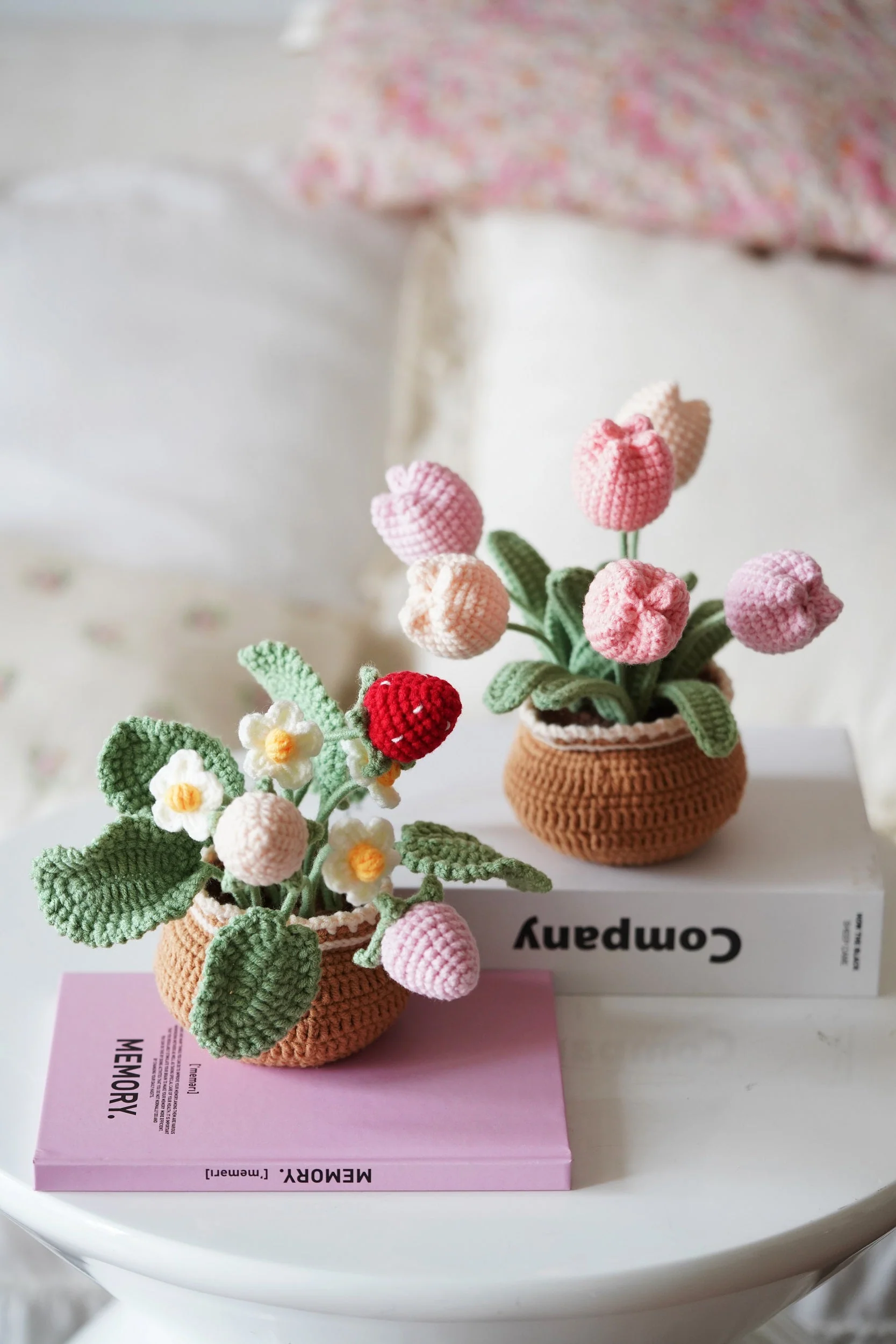Sunflowers. Potted Flower Amigurumi DIY Crochet Kit Wizardi F07N8-M28 - Image 3